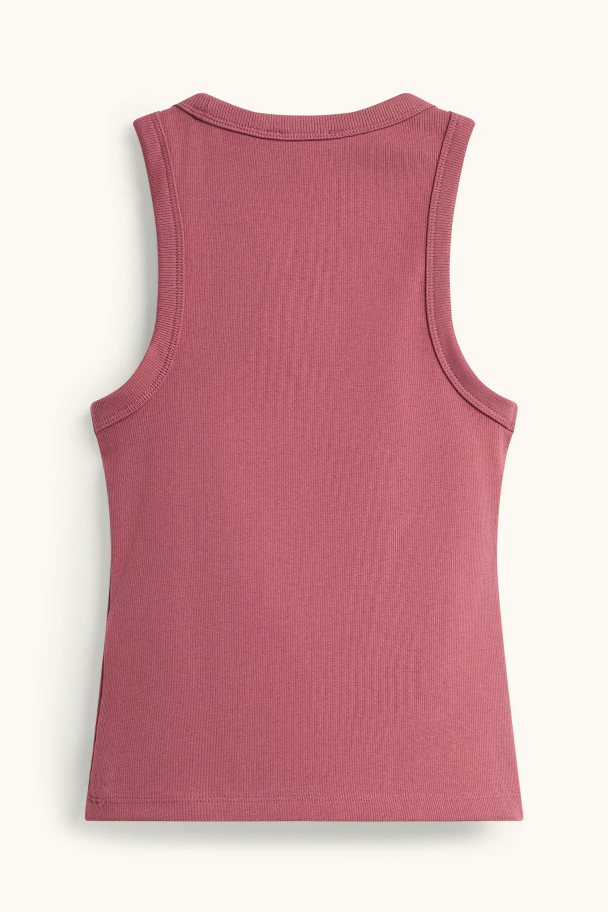 Top - ribbed red