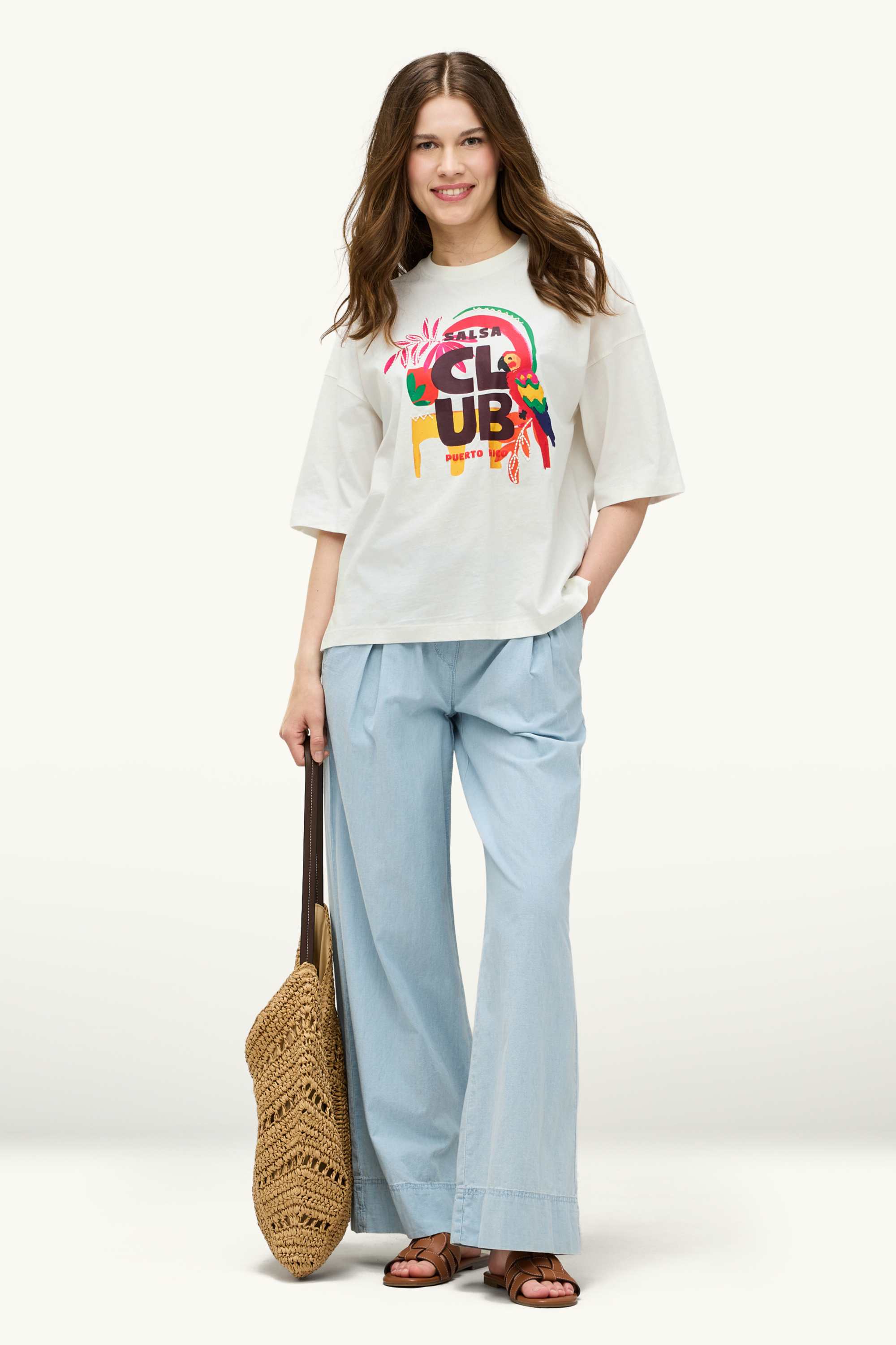 T-shirt - regular fit white
