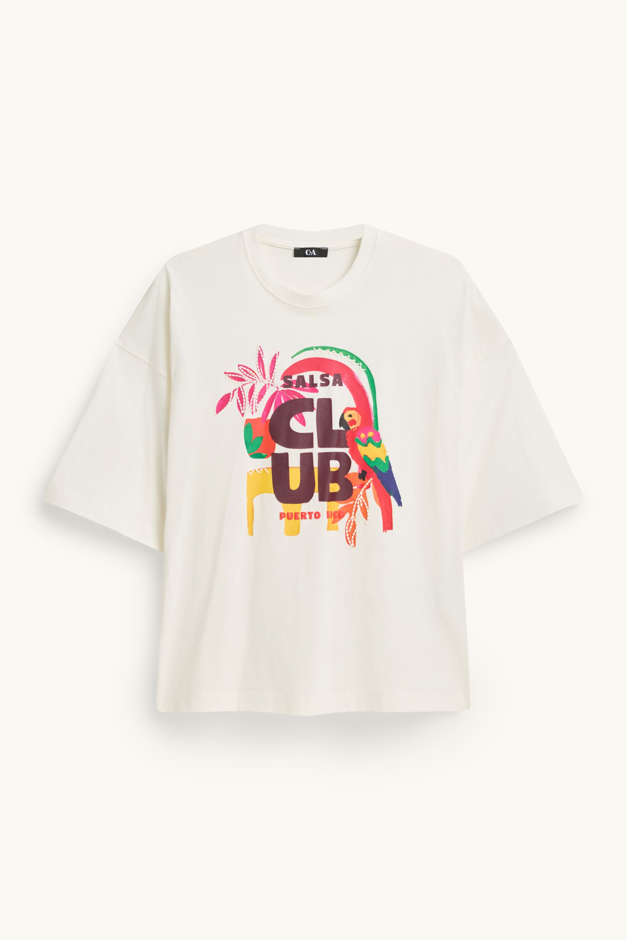 T-shirt - regular fit white