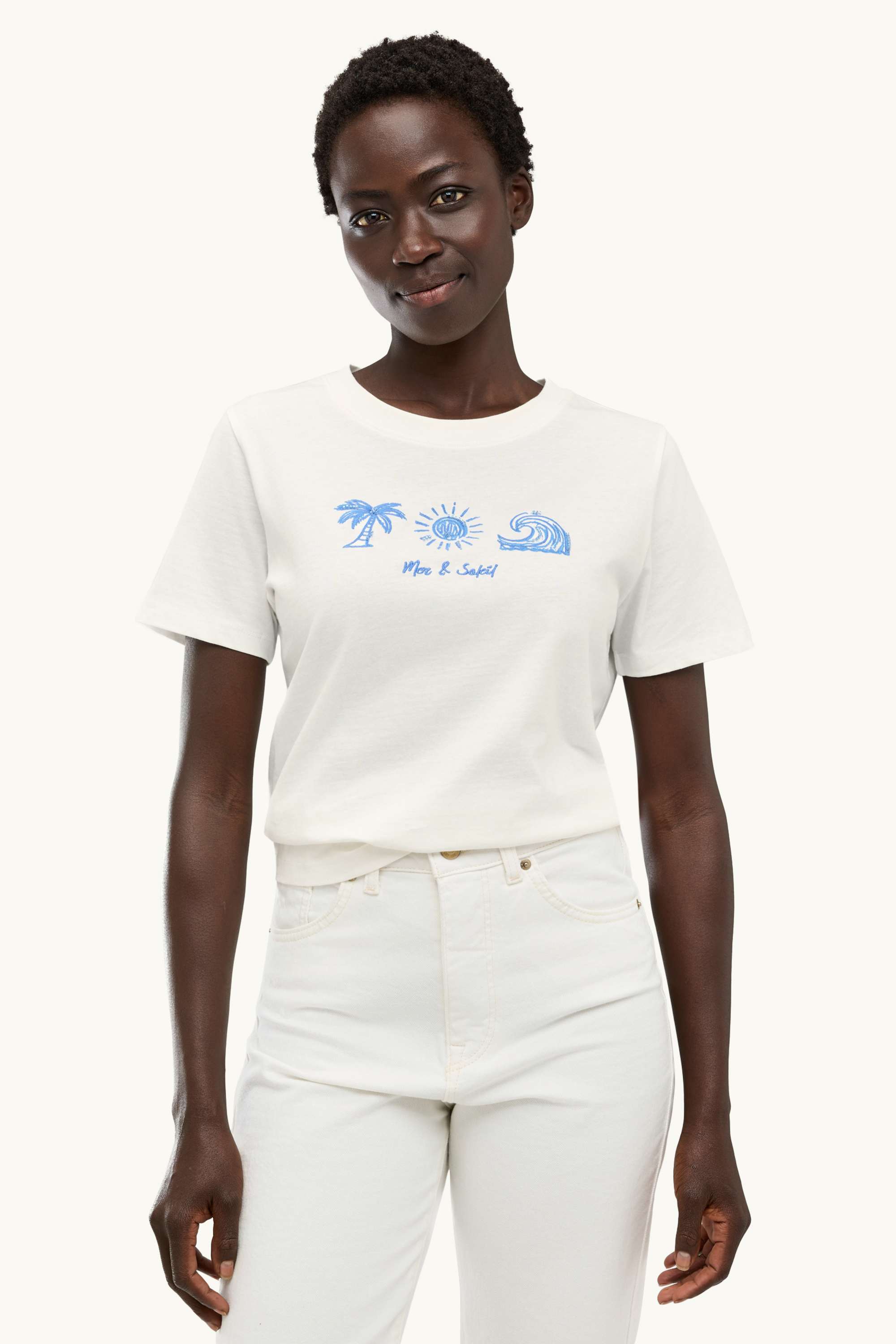 T-shirt - regular fit white