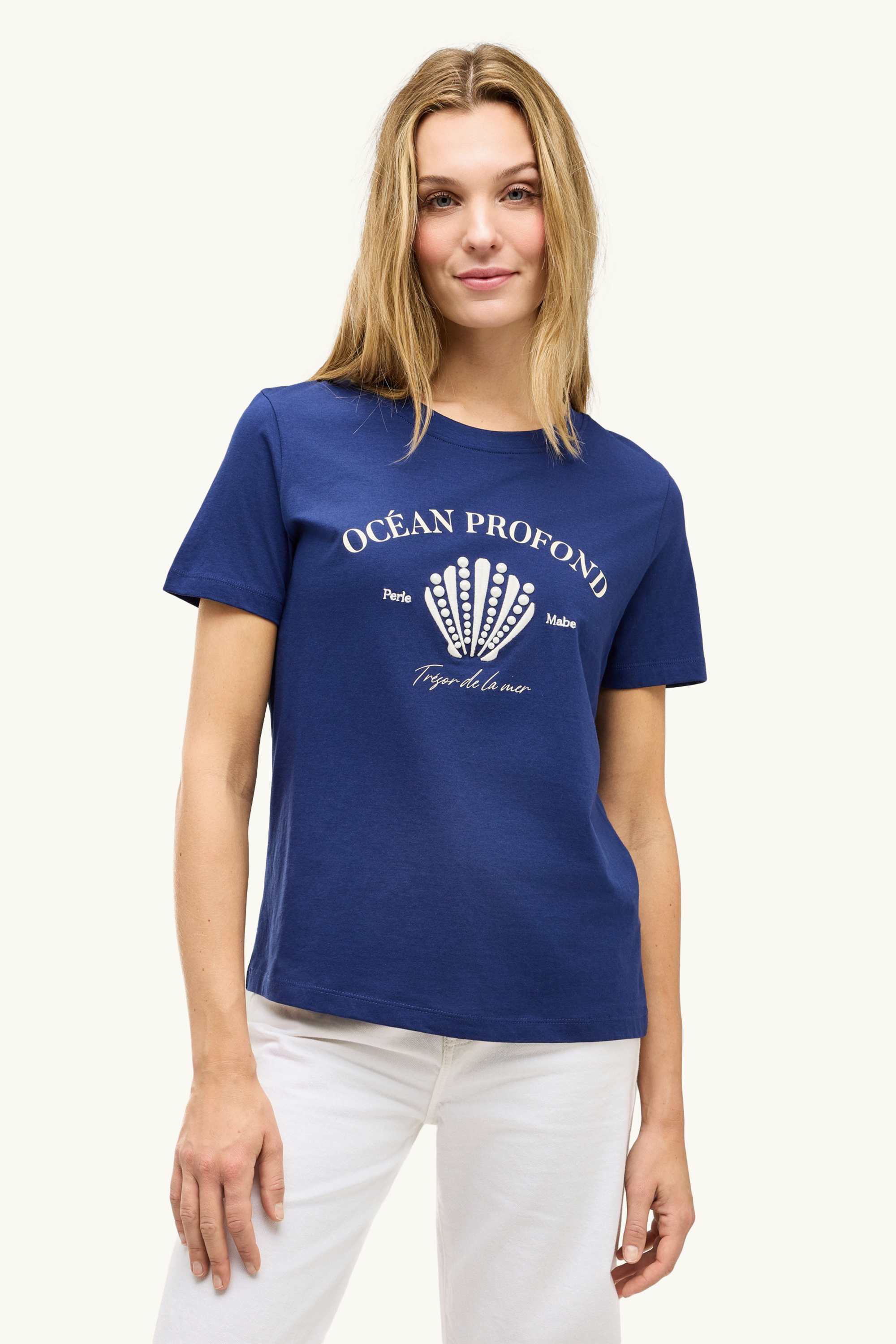 T-shirt - regular fit blue