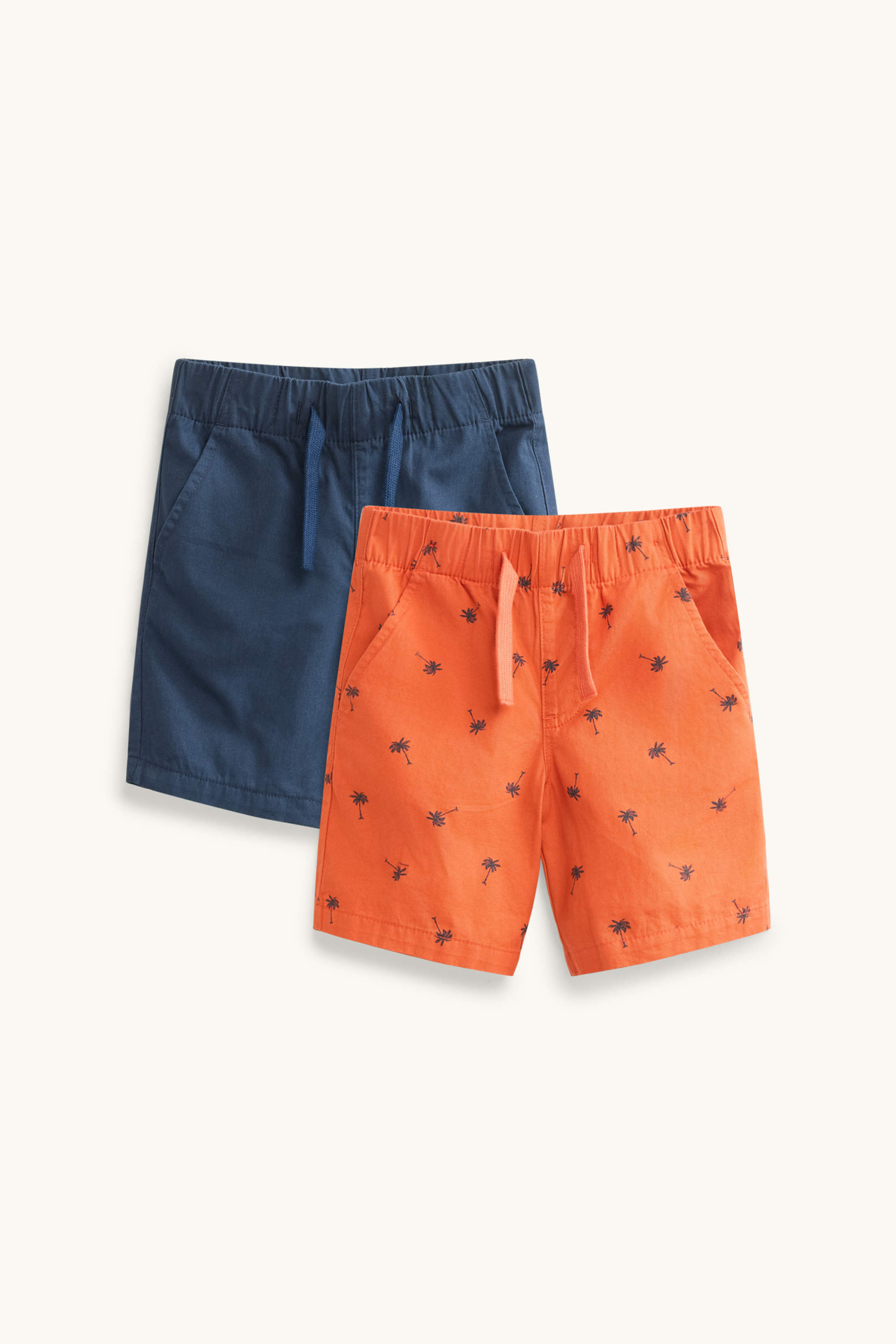 Multipack of 2 - shorts orange / dark blue