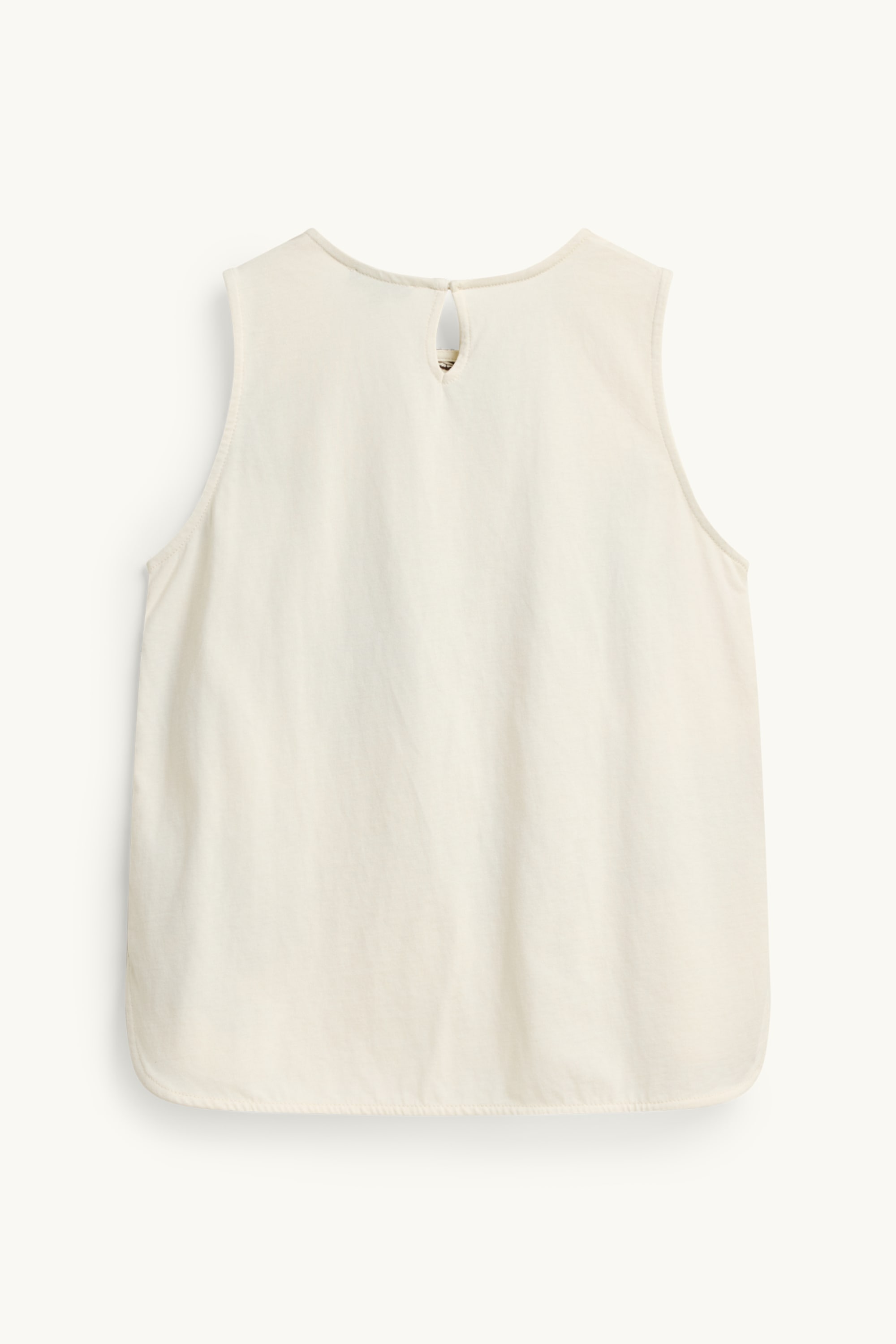 Top - patterned creme