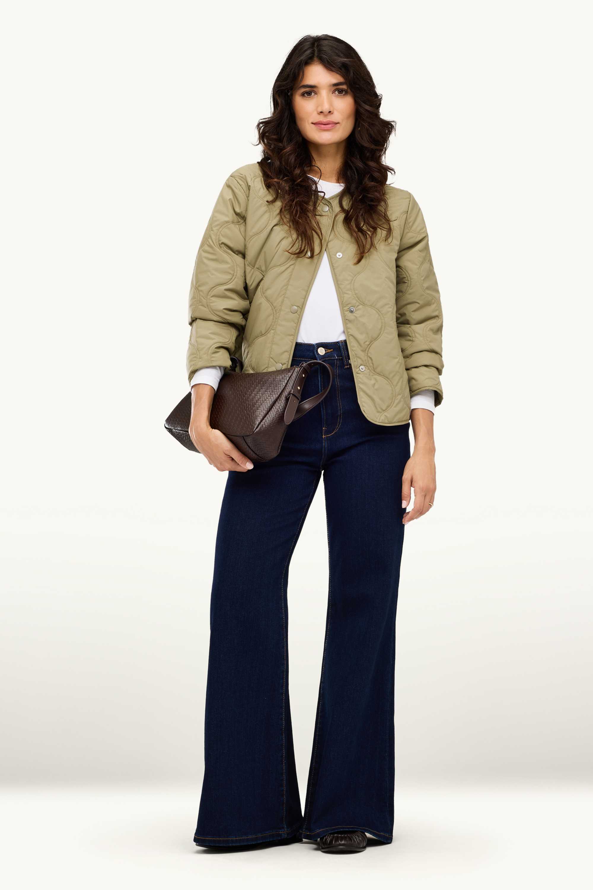 Quilted jacket green