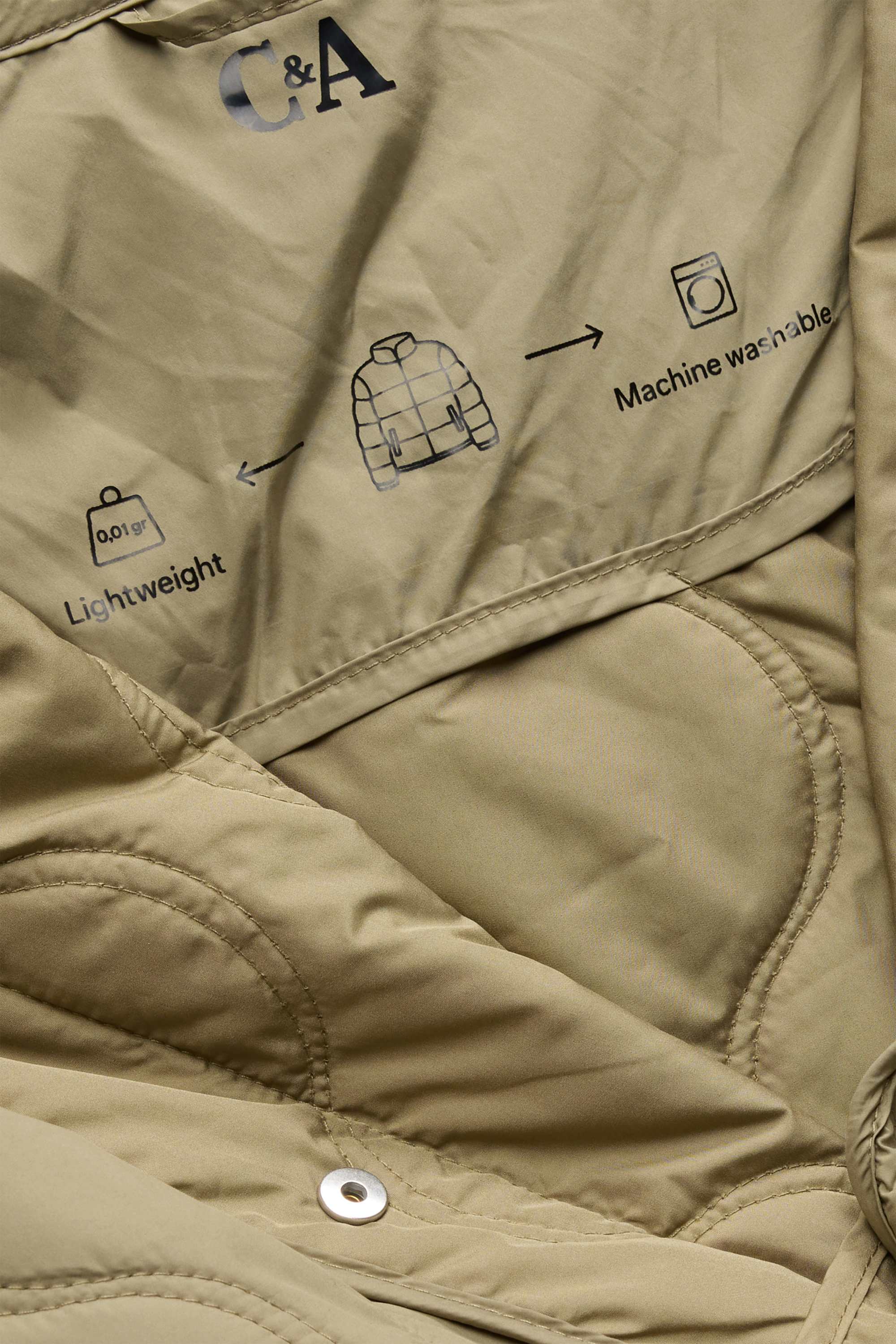 Quilted jacket green