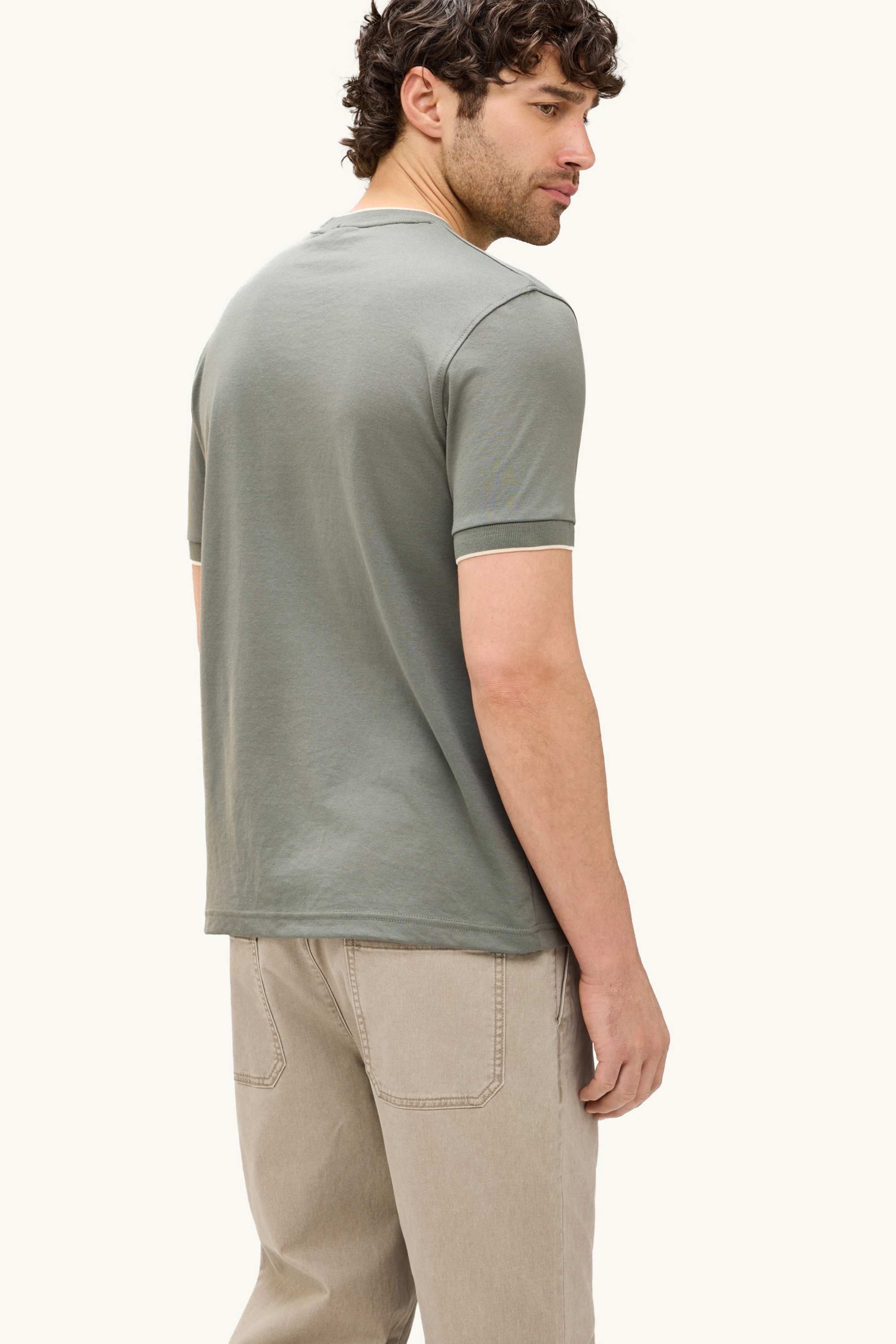T-shirt - regular fit gray