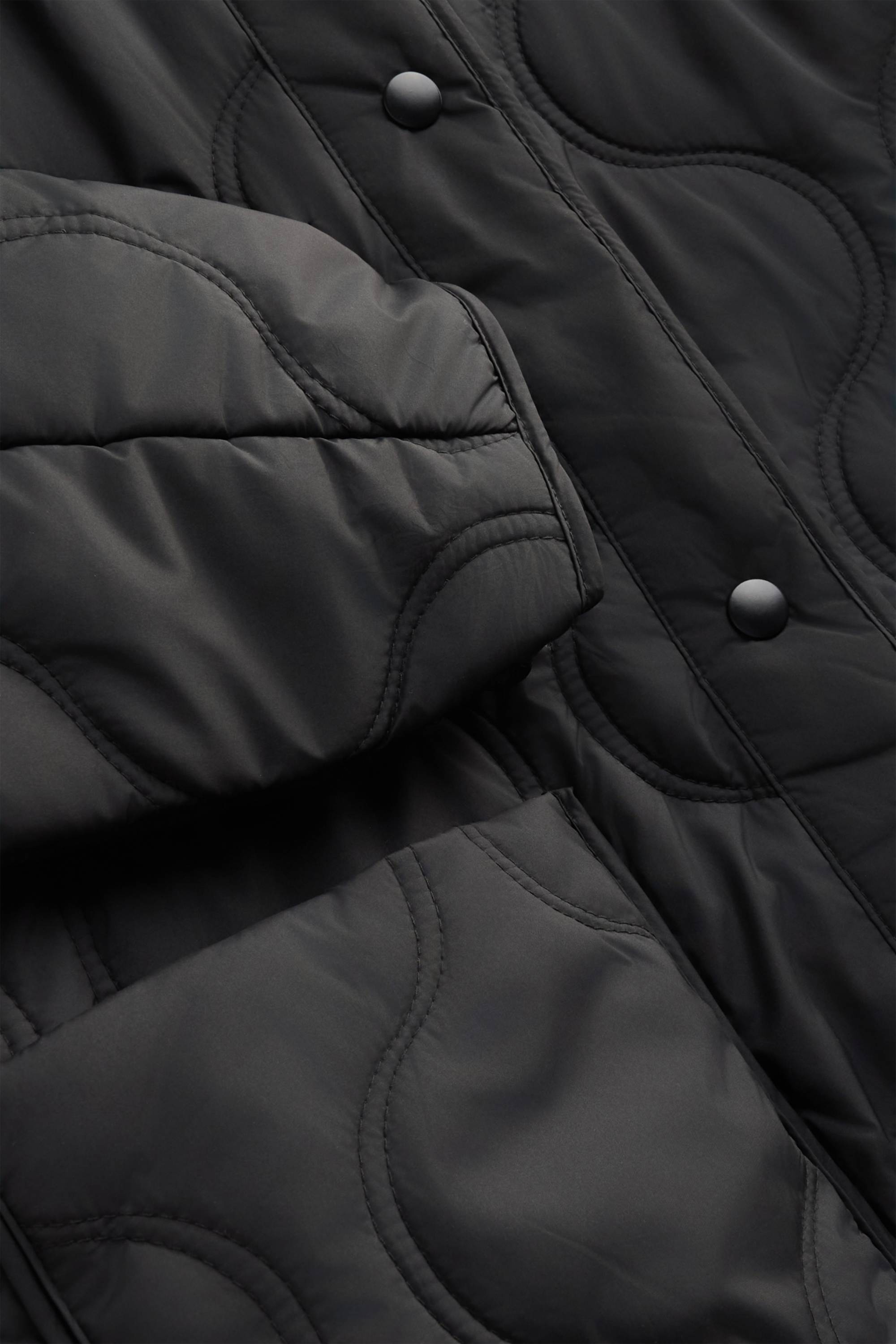 Quilted jacket black