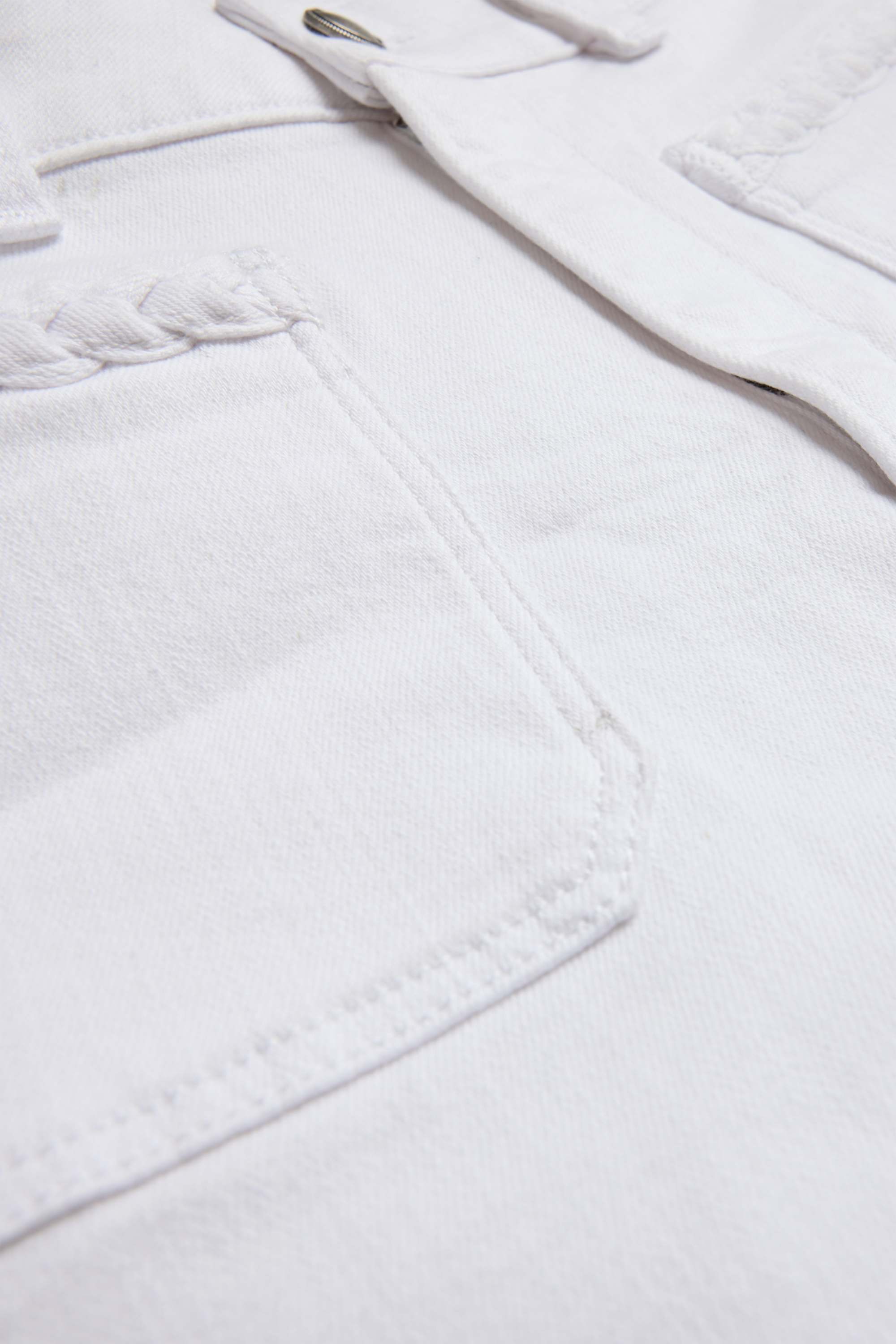 Mom shorts - high waist white