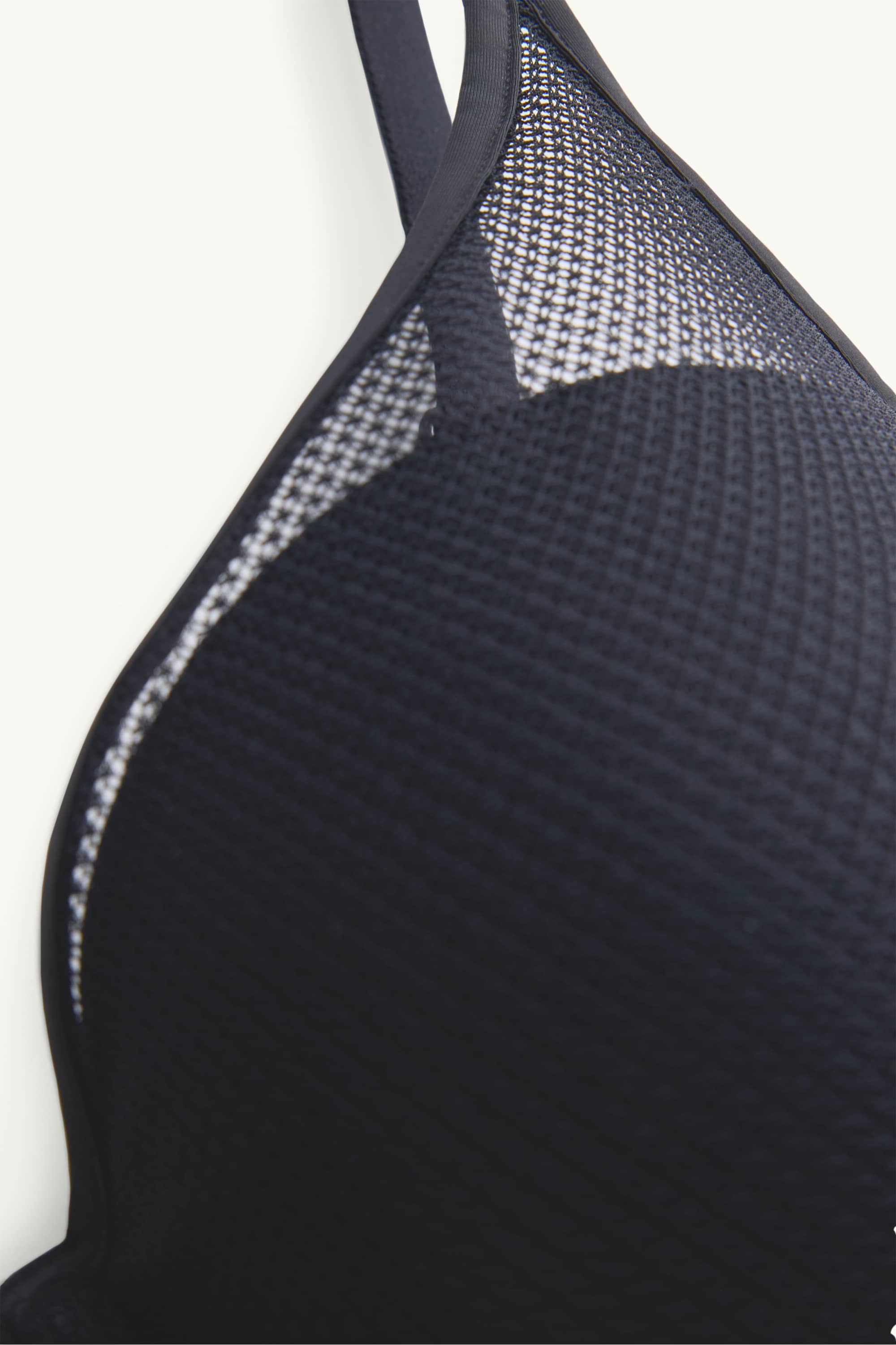 Underwire bra - PLUNGE - padded black