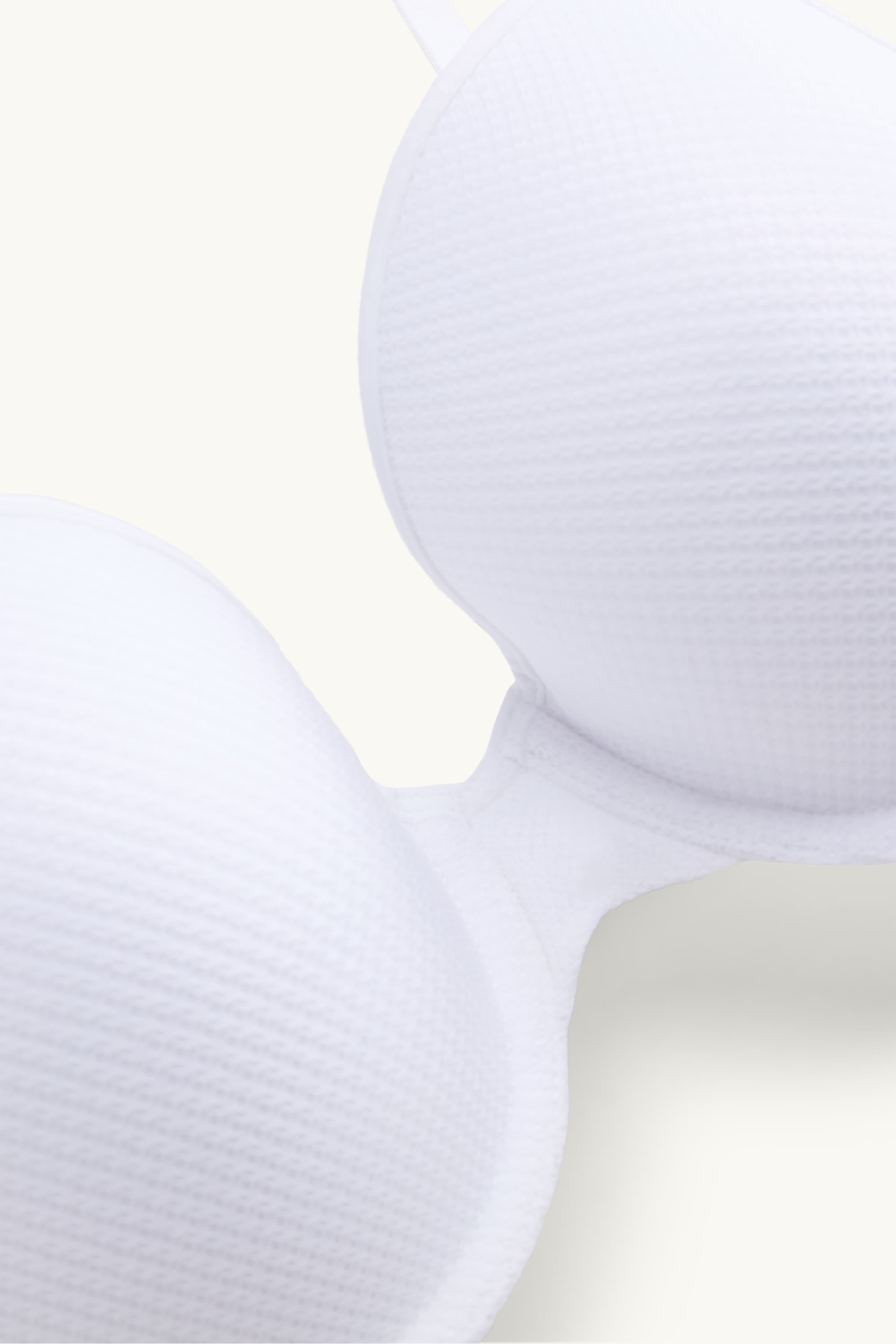 Underwire bra - FULL COVERAGE - padded white