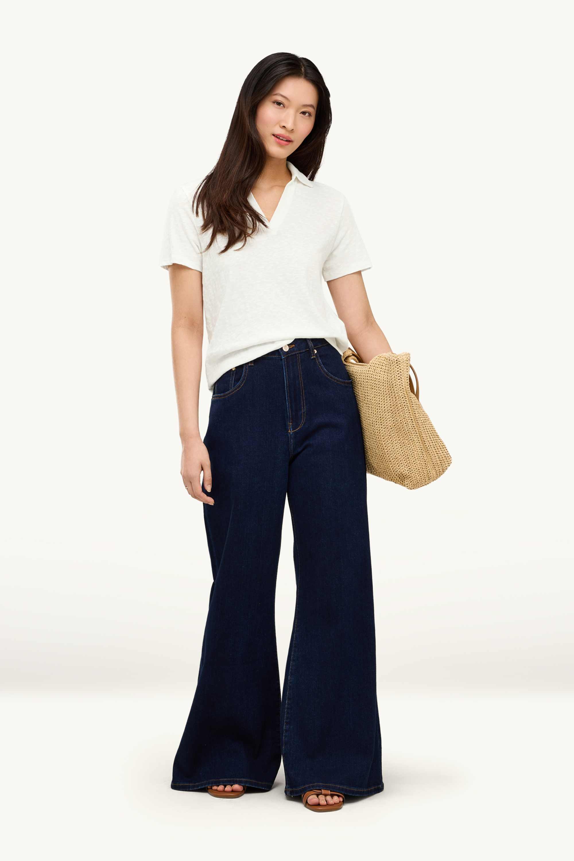 Polo shirt - regular fit white