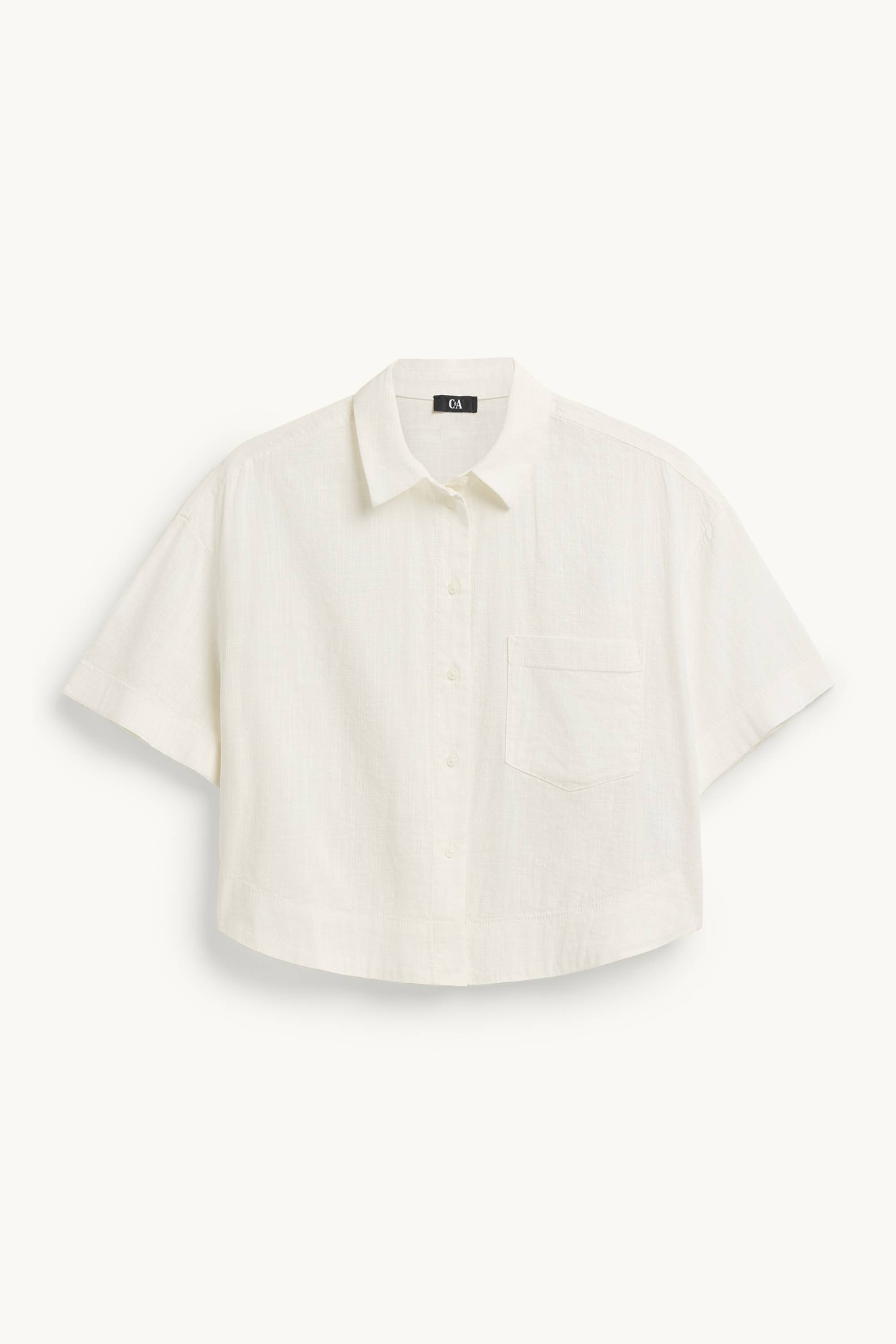 Shirt blouse white