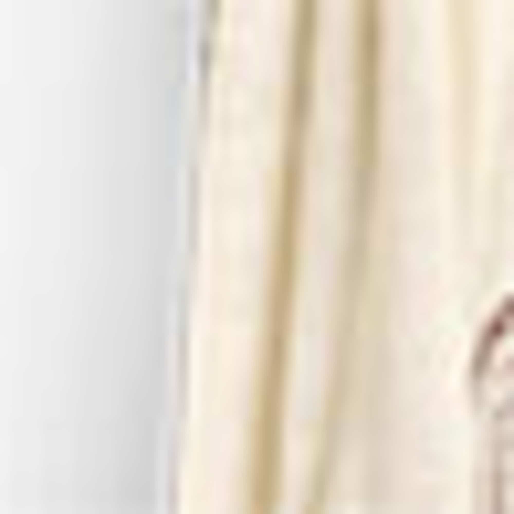 V-neck dress and belt - patterned beige