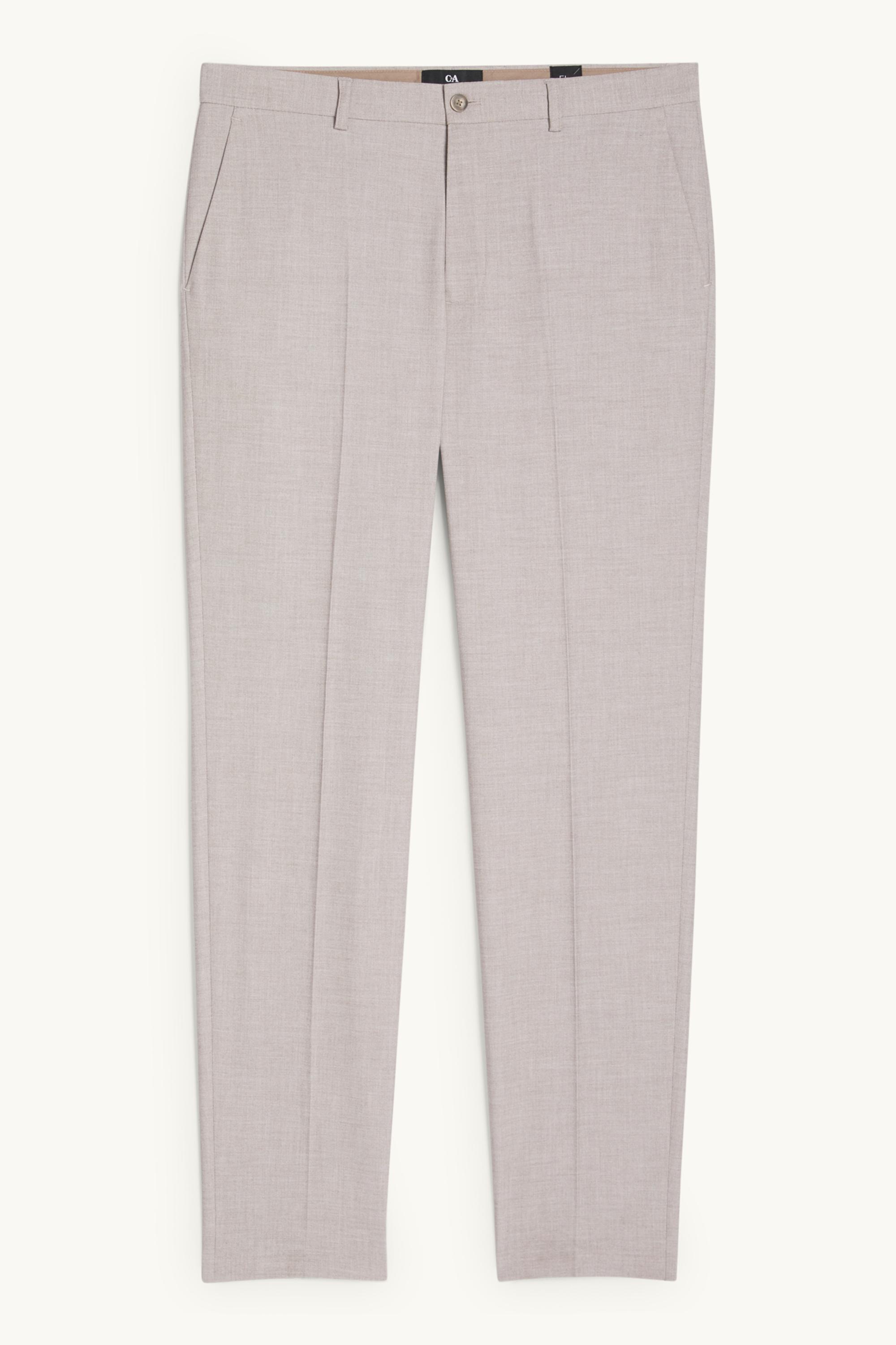 Mix & match suit trousers - regular fit - Flex beige