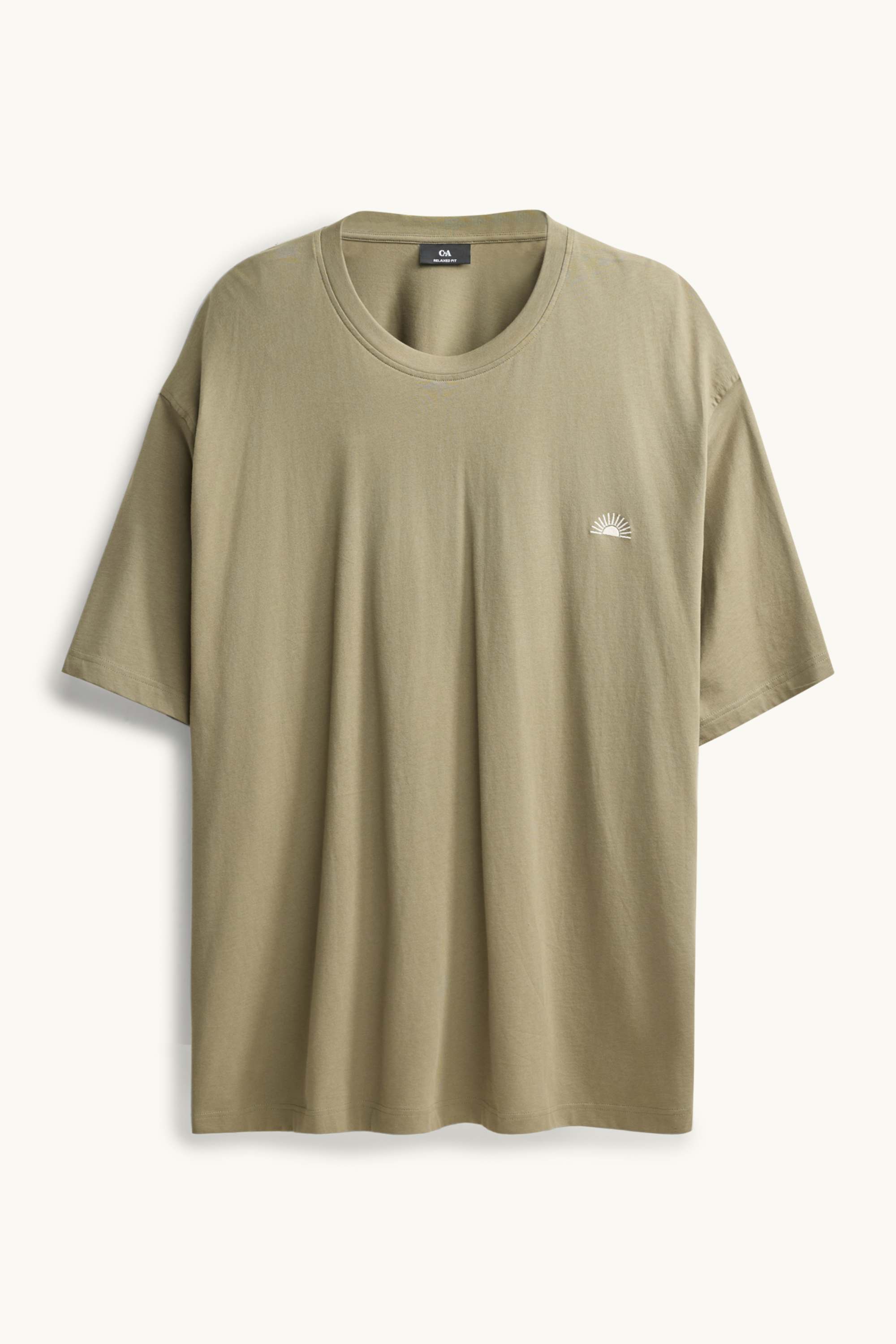 T-shirt - relaxed fit khaki