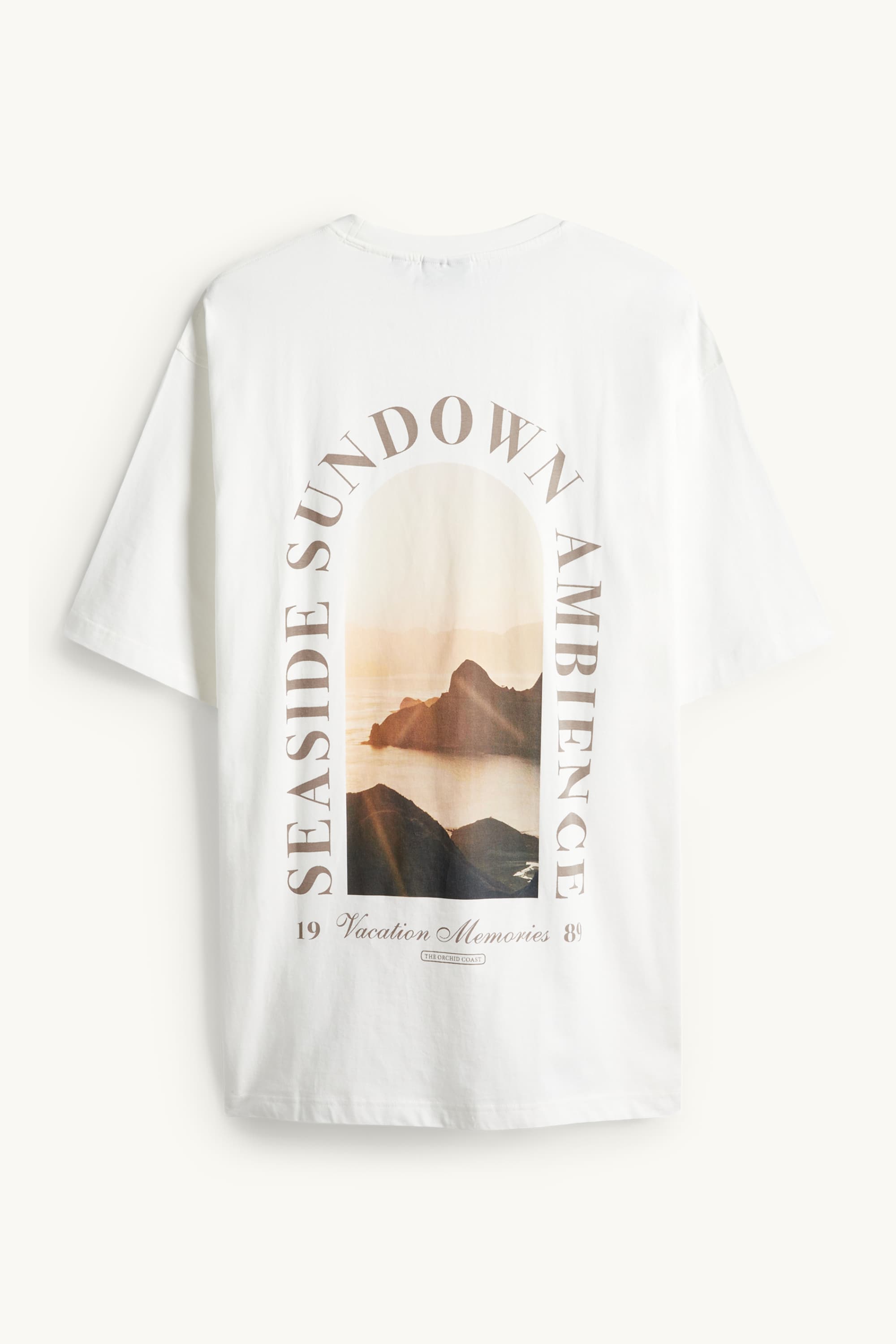 T-shirt - relaxed fit cremewhite