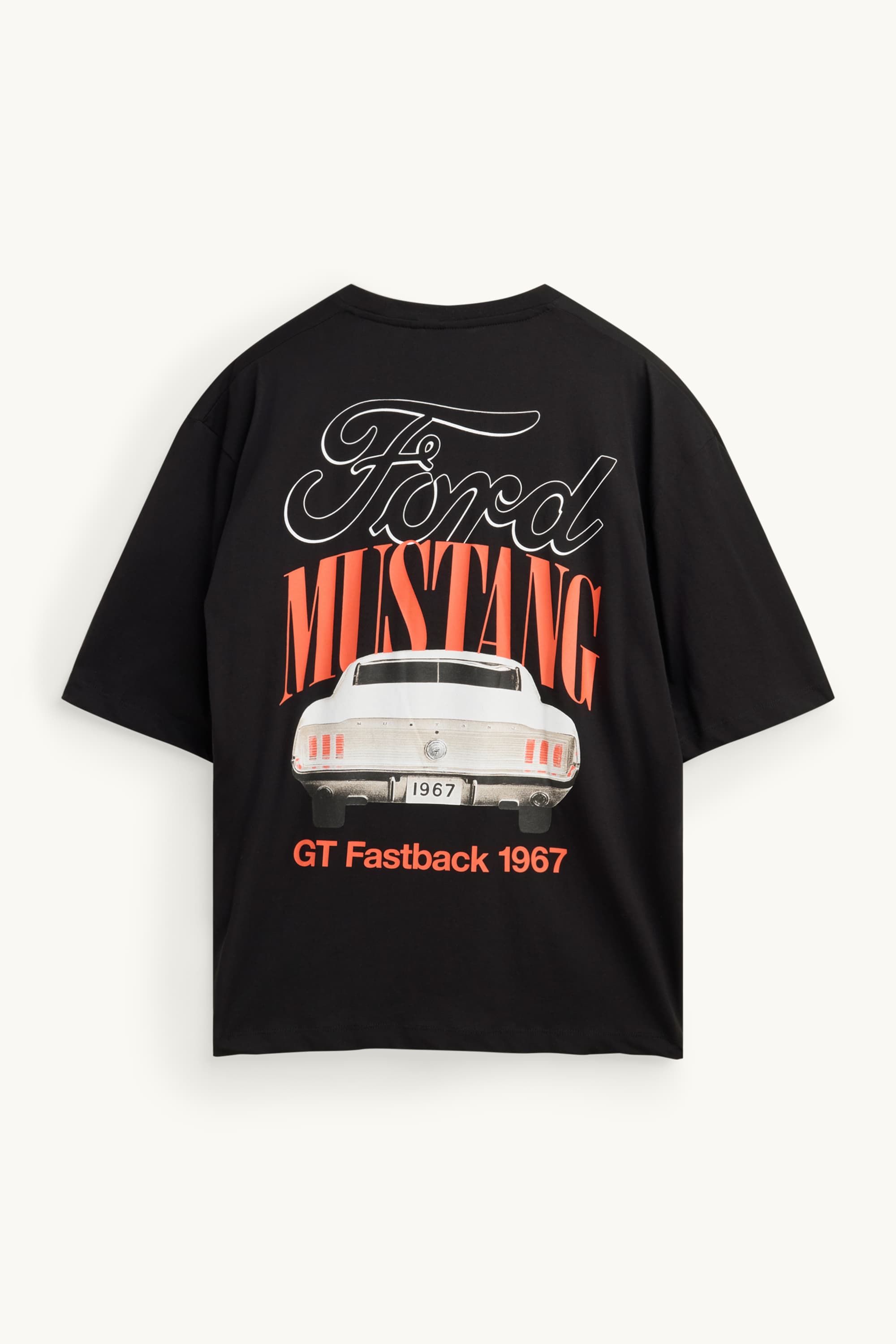 T-shirt - oversized - Ford Mustang black