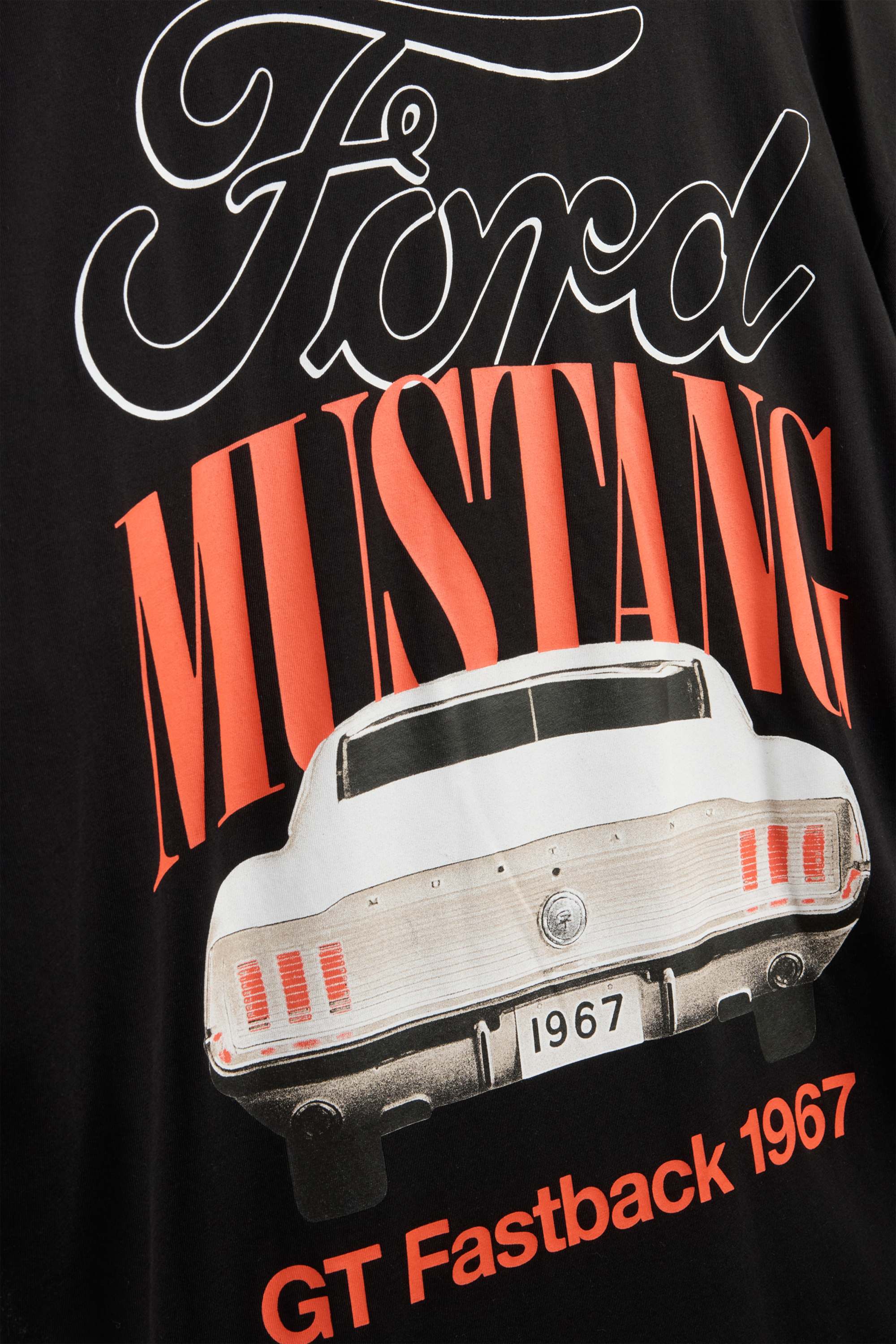 T-shirt - oversized - Ford Mustang black