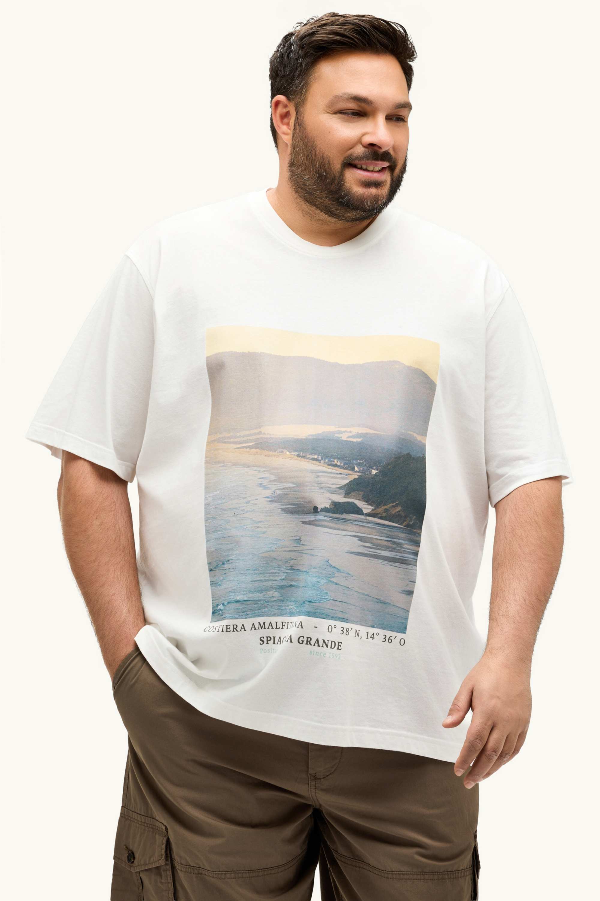 T-shirt - relaxed fit white