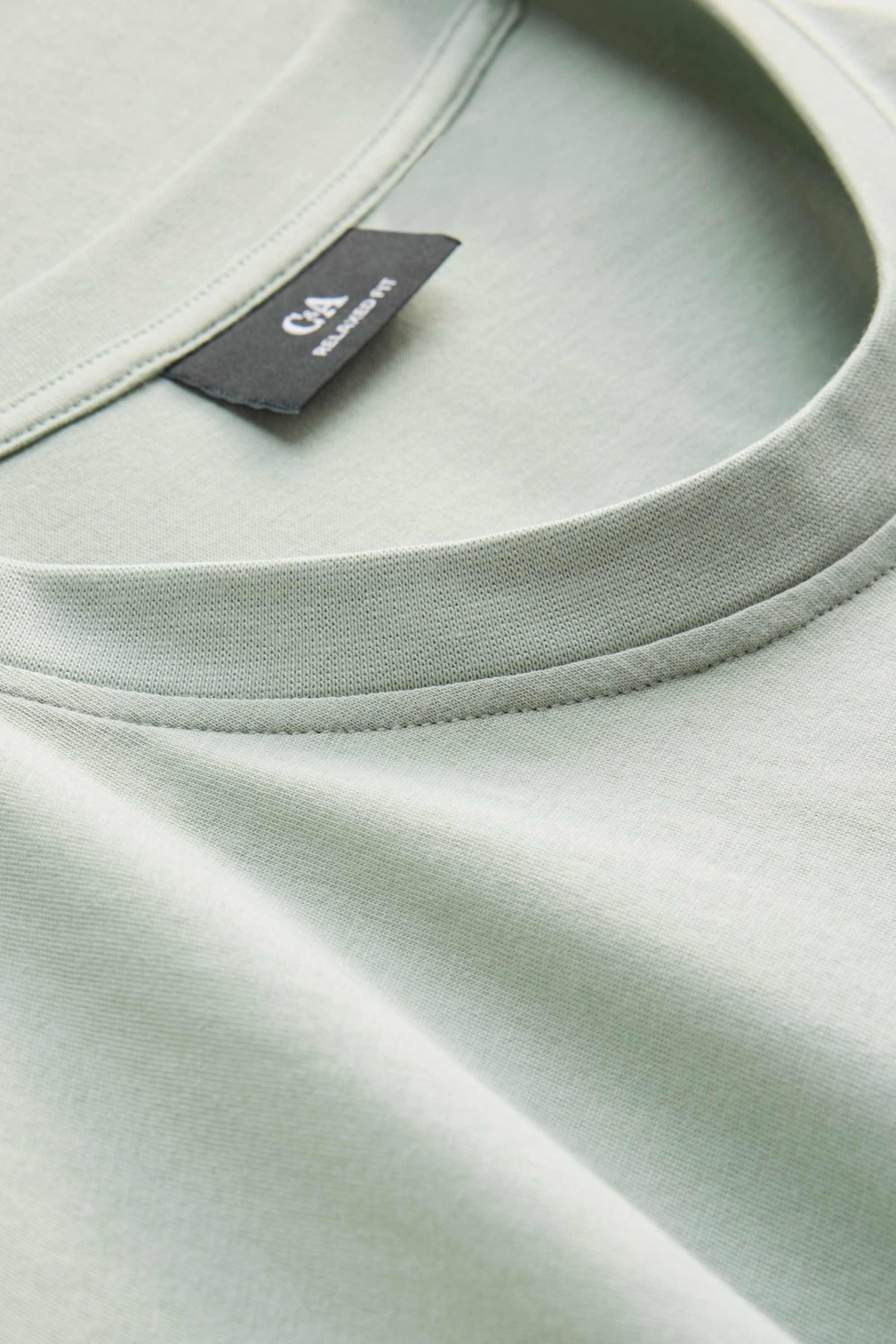T-shirt - relaxed fit light green