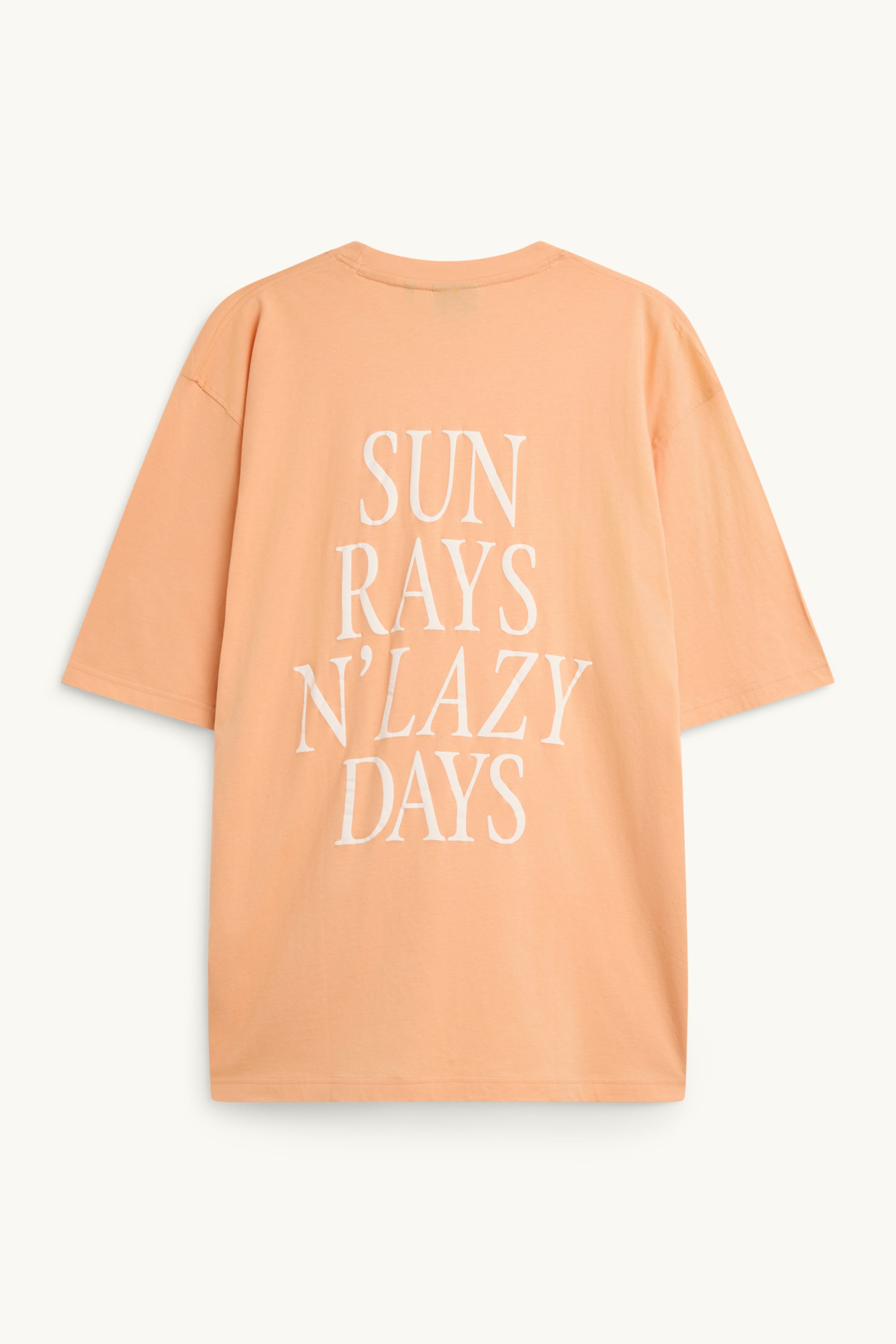 T-shirt - relaxed fit orange