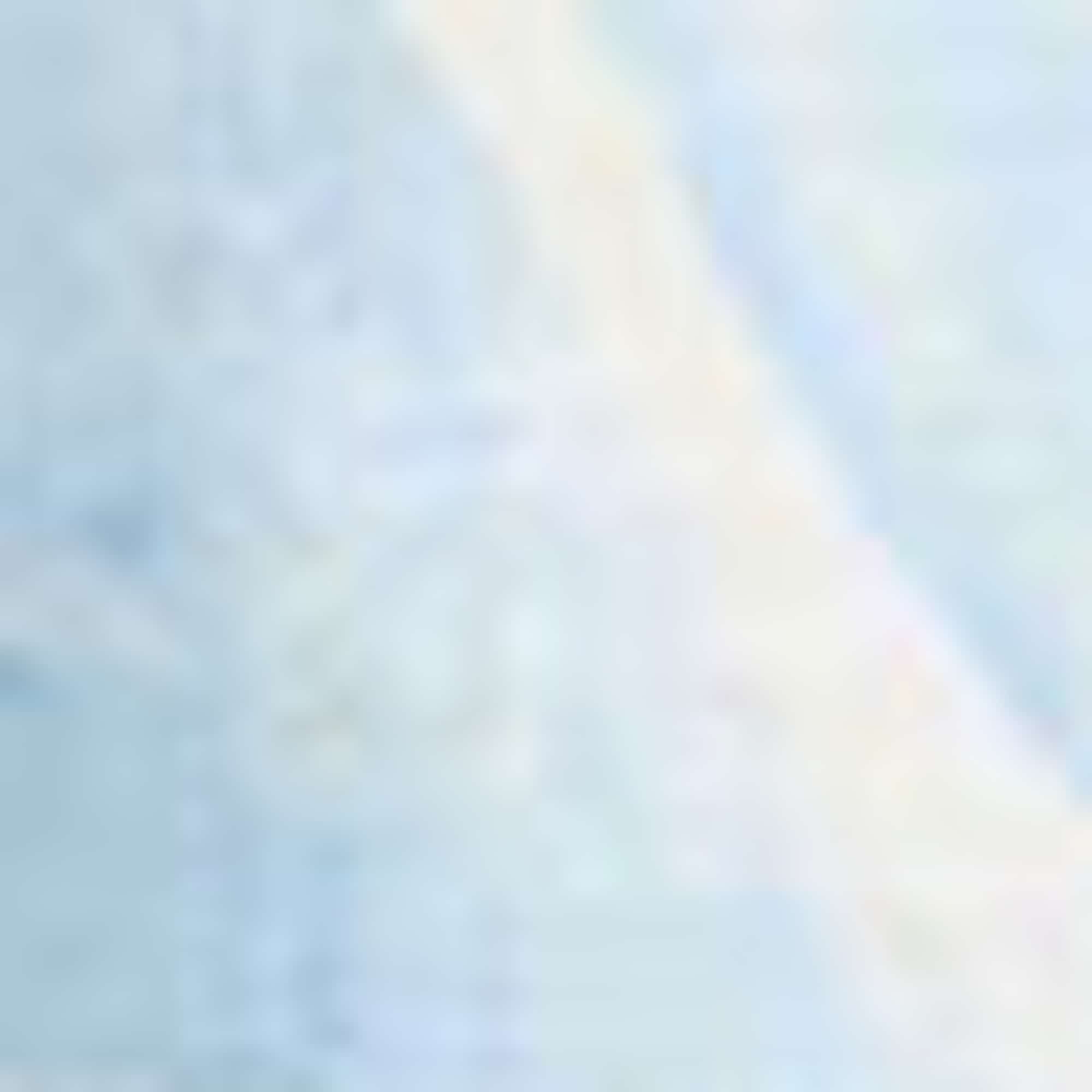 Shirt - loose fit - lapel collar - patterned white / blue