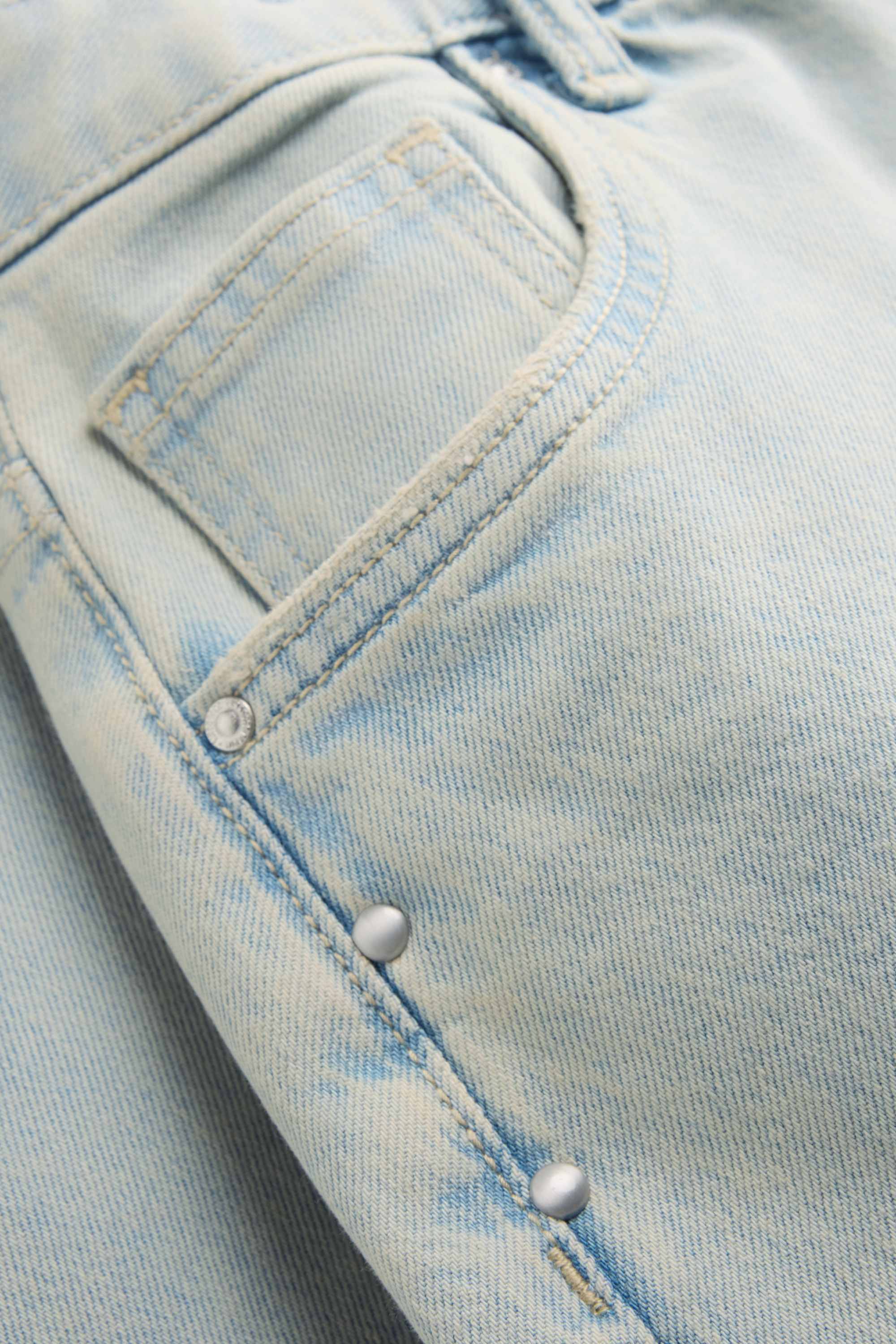 Wide leg jeans light blue
