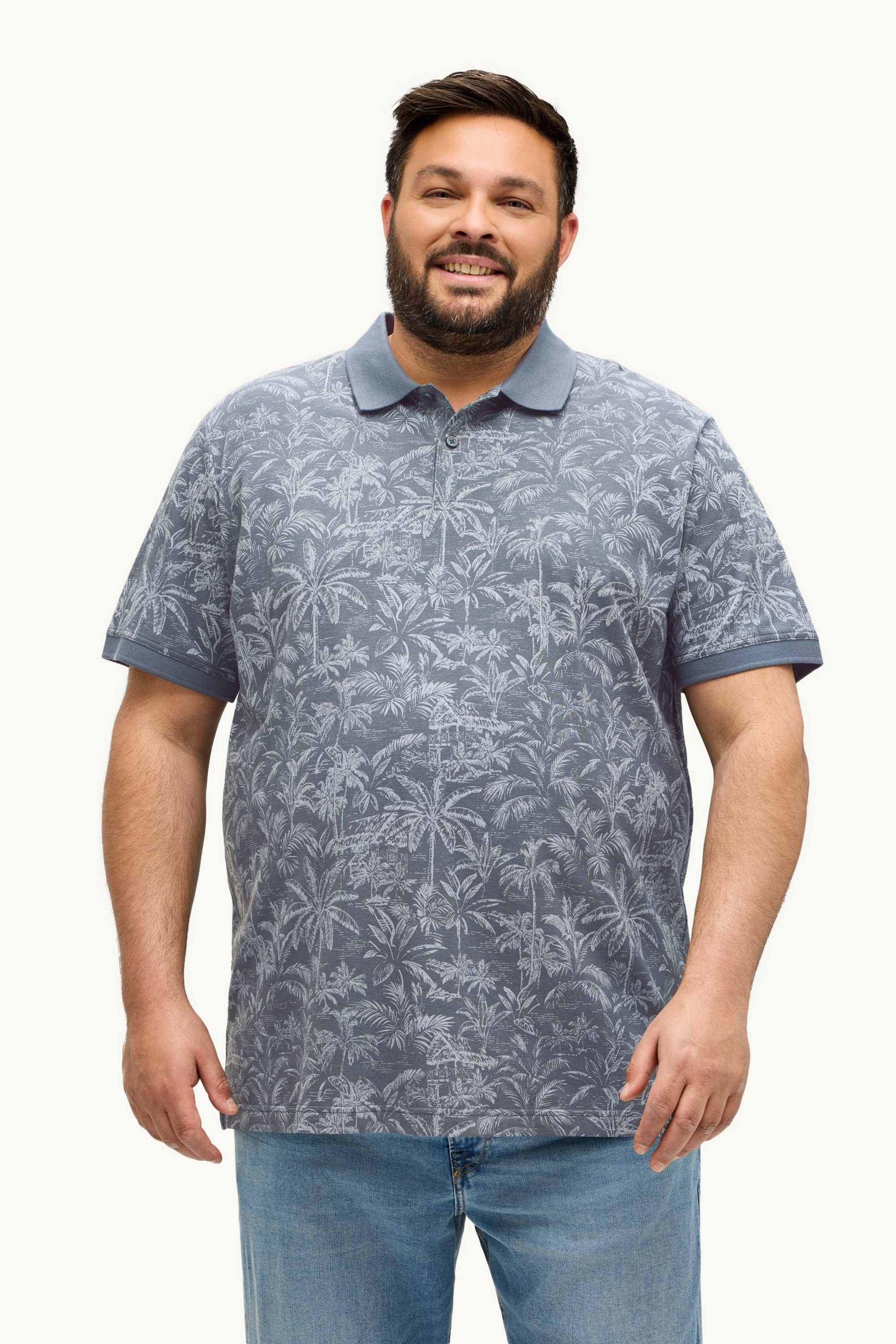 Polo shirt - regular fit gray