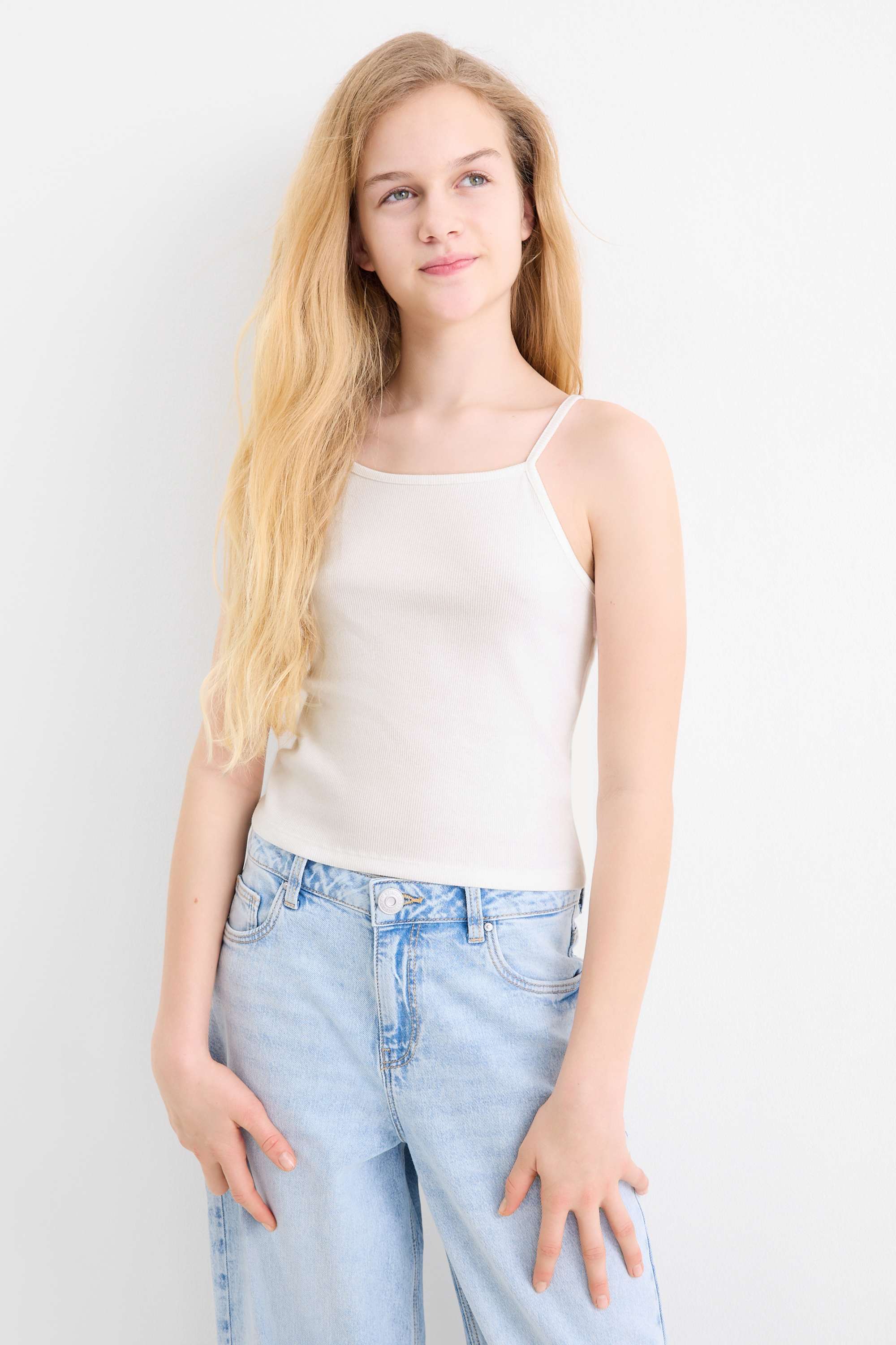Teddy bear - set - short sleeve T-shirt and top - 2 piece light blue