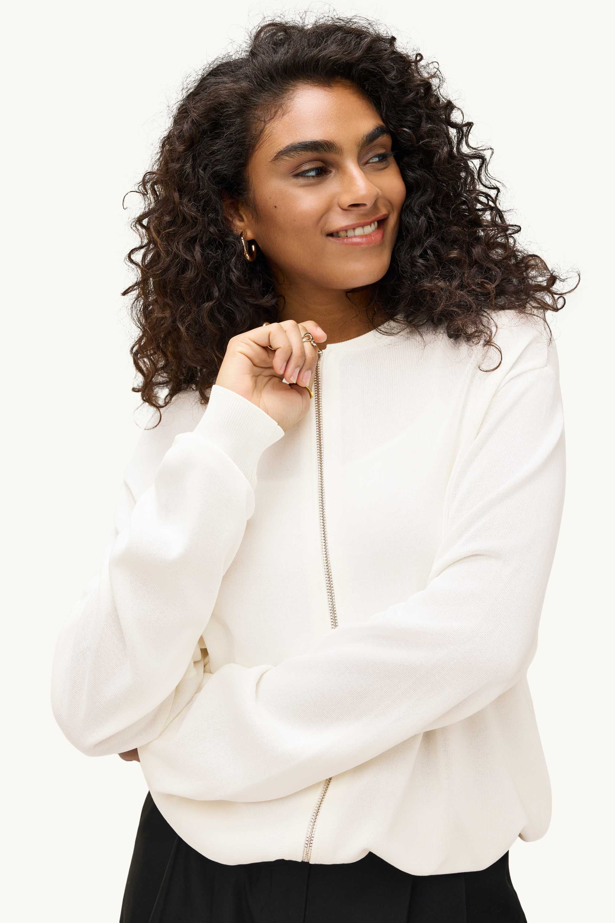 Cardigan white