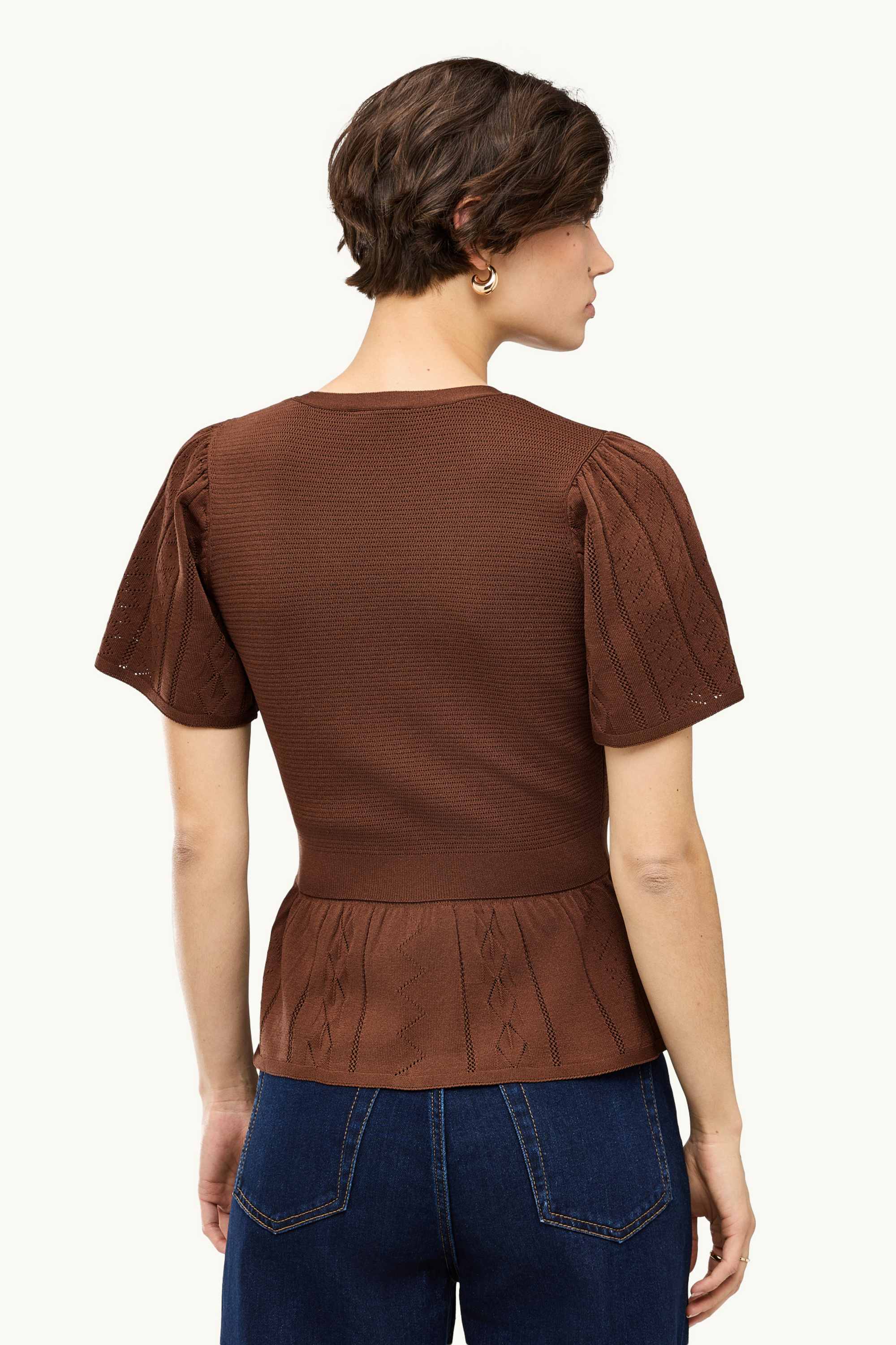 Cardigan brown