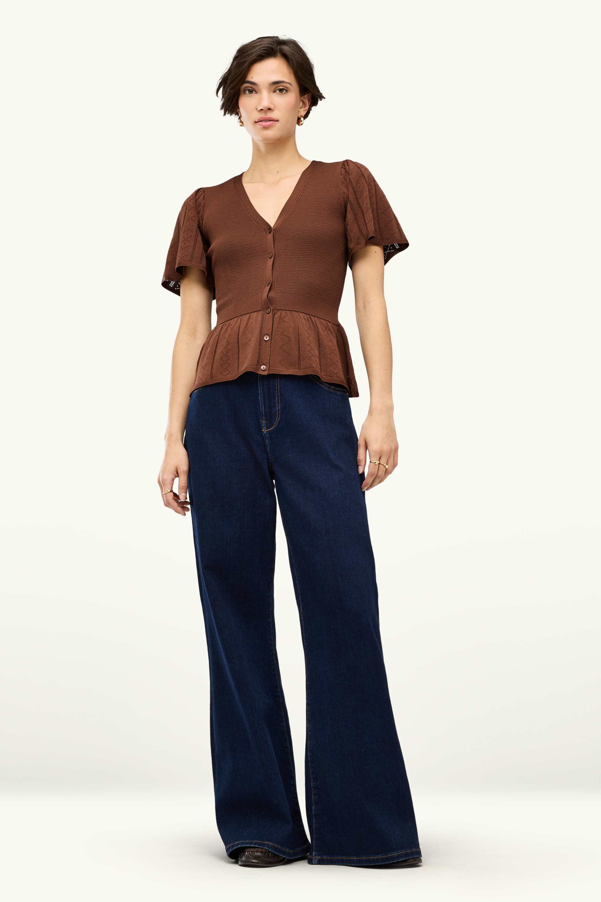 Cardigan brown