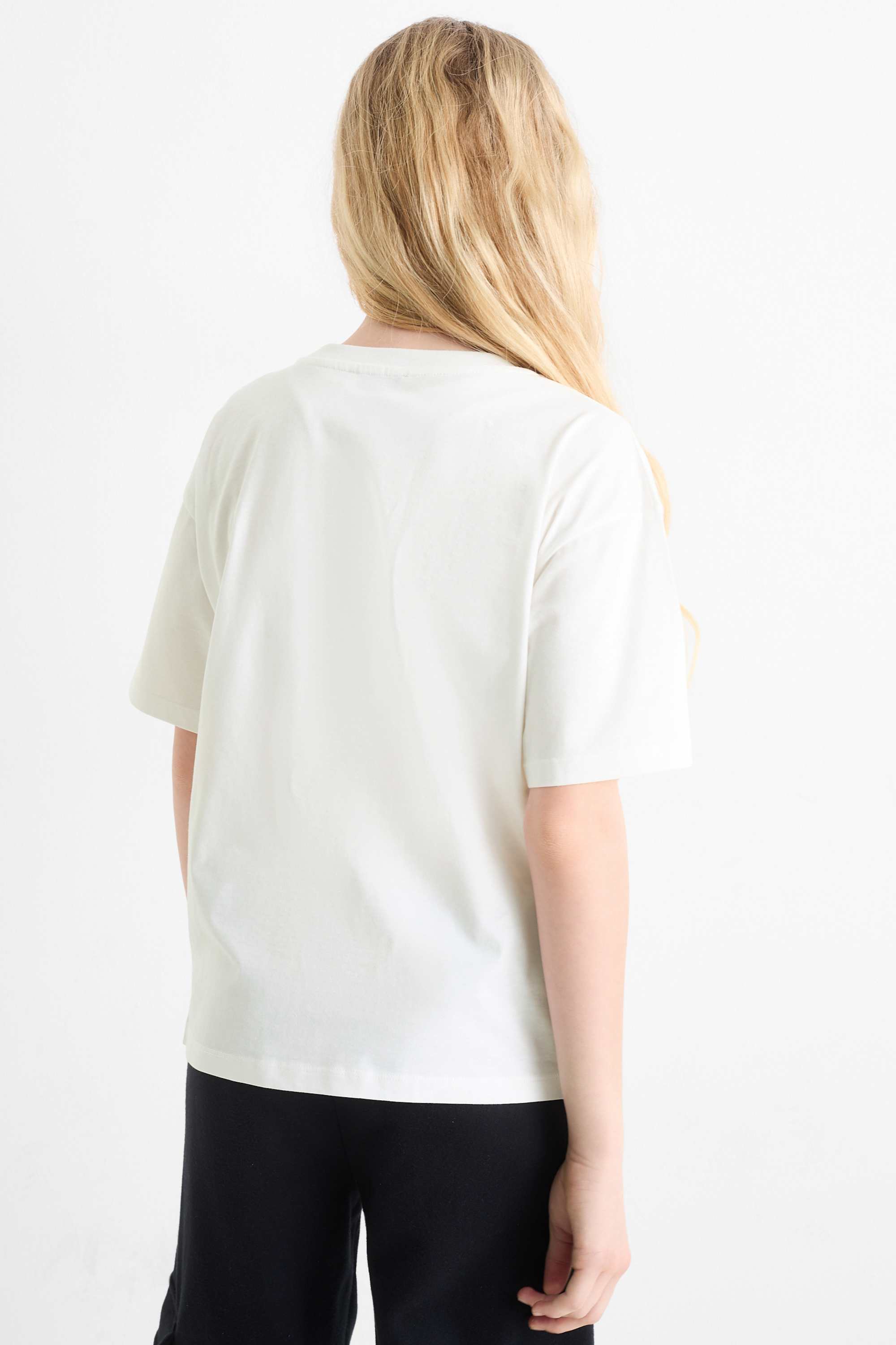 Paris - short sleeve T-shirt white