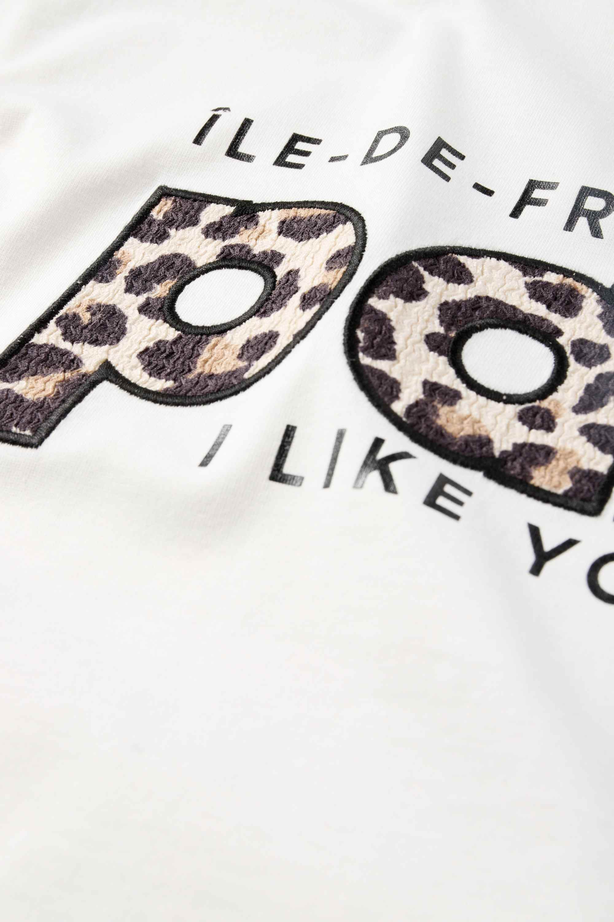 Paris - short sleeve T-shirt white