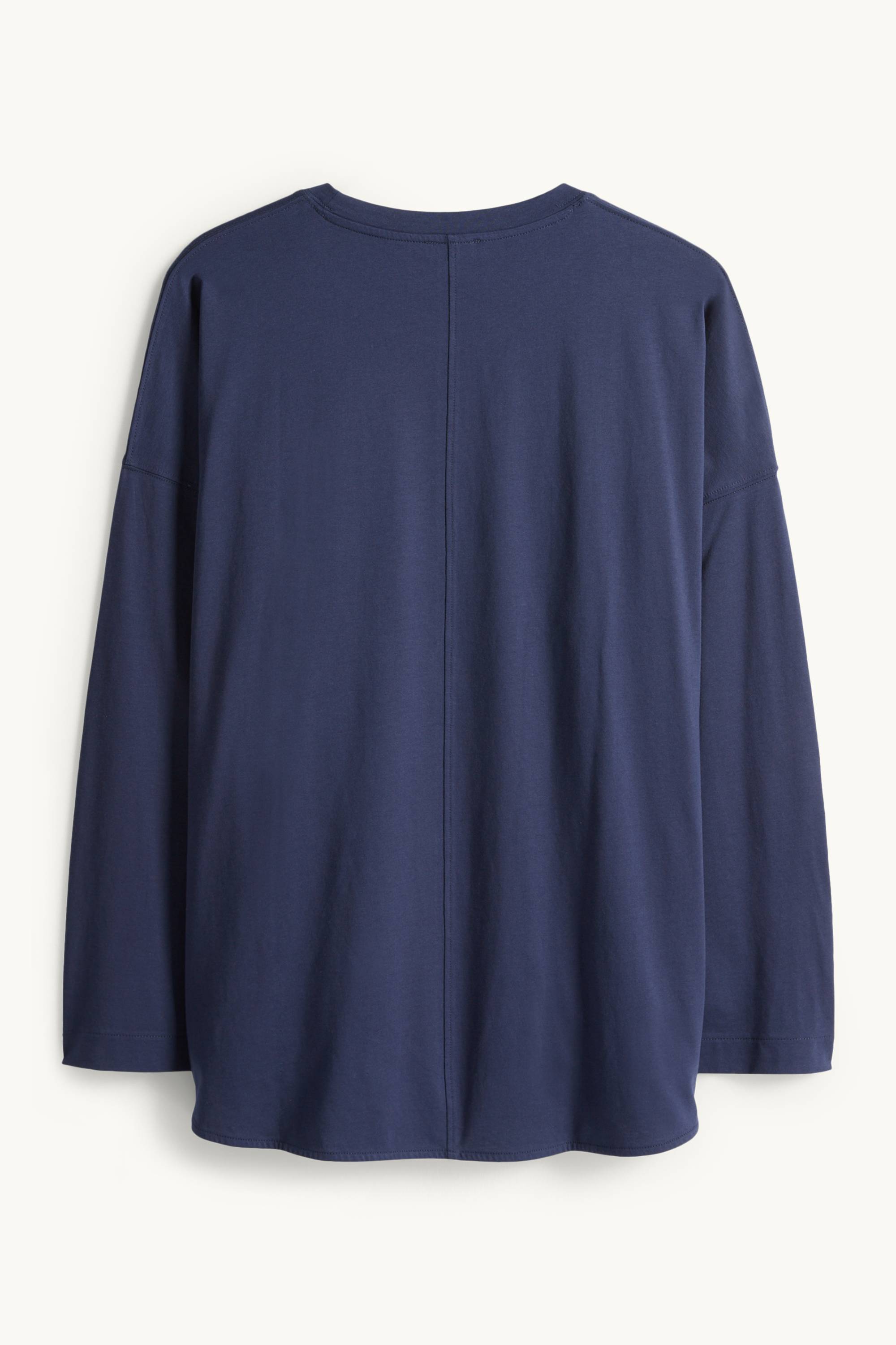 Long sleeve top - relaxed fit dark blue