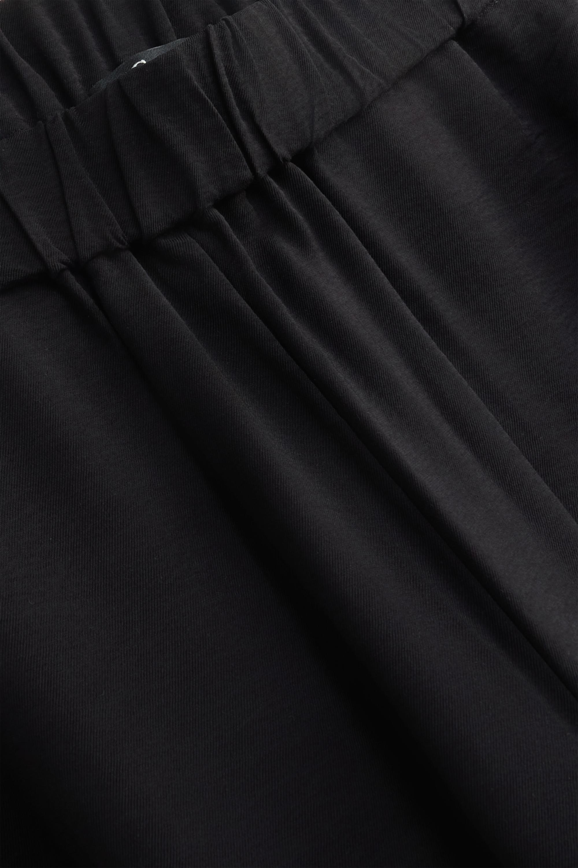 Cloth trousers - high waist - recycled black