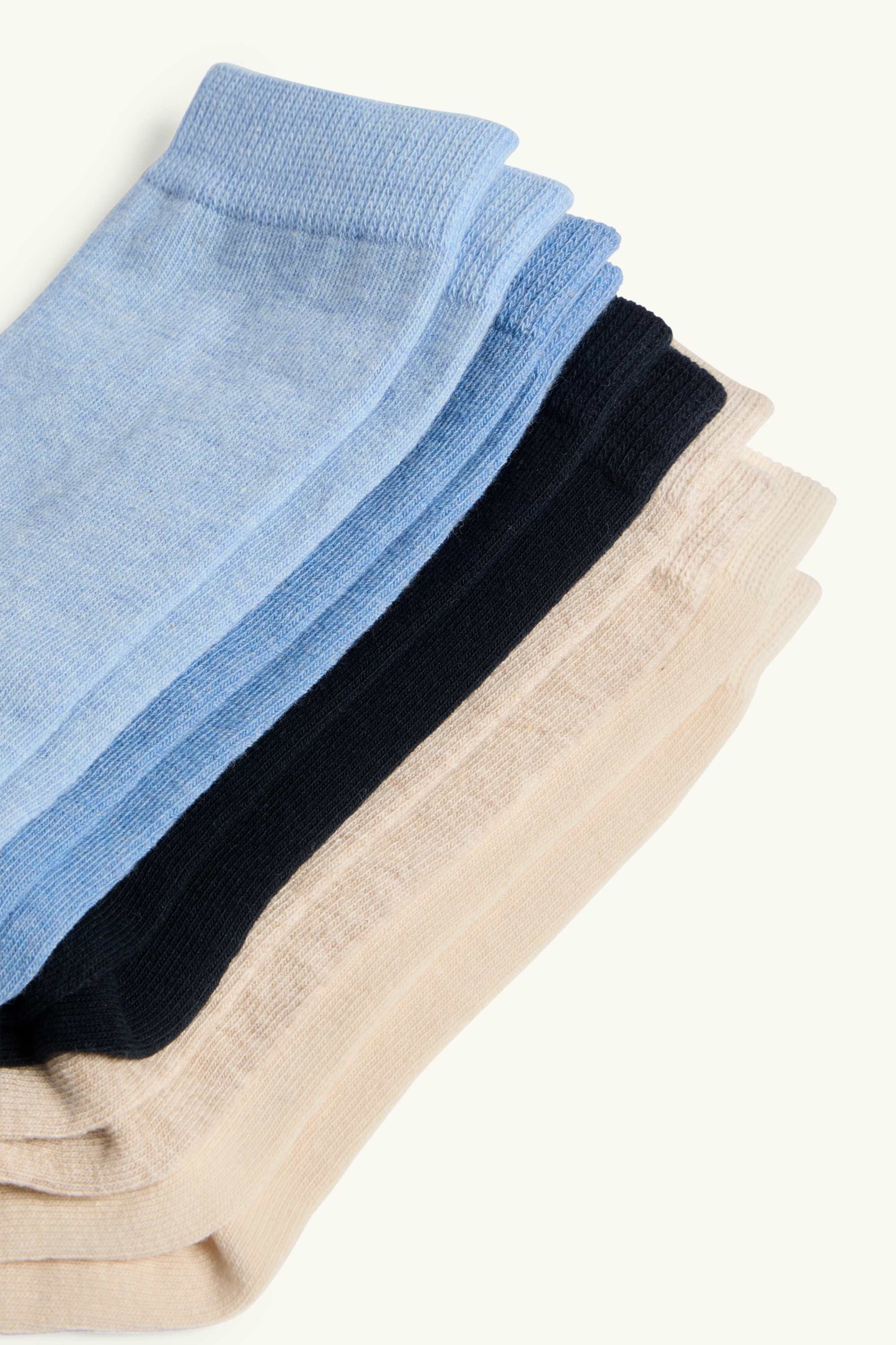Multipack of 5 - socks blue