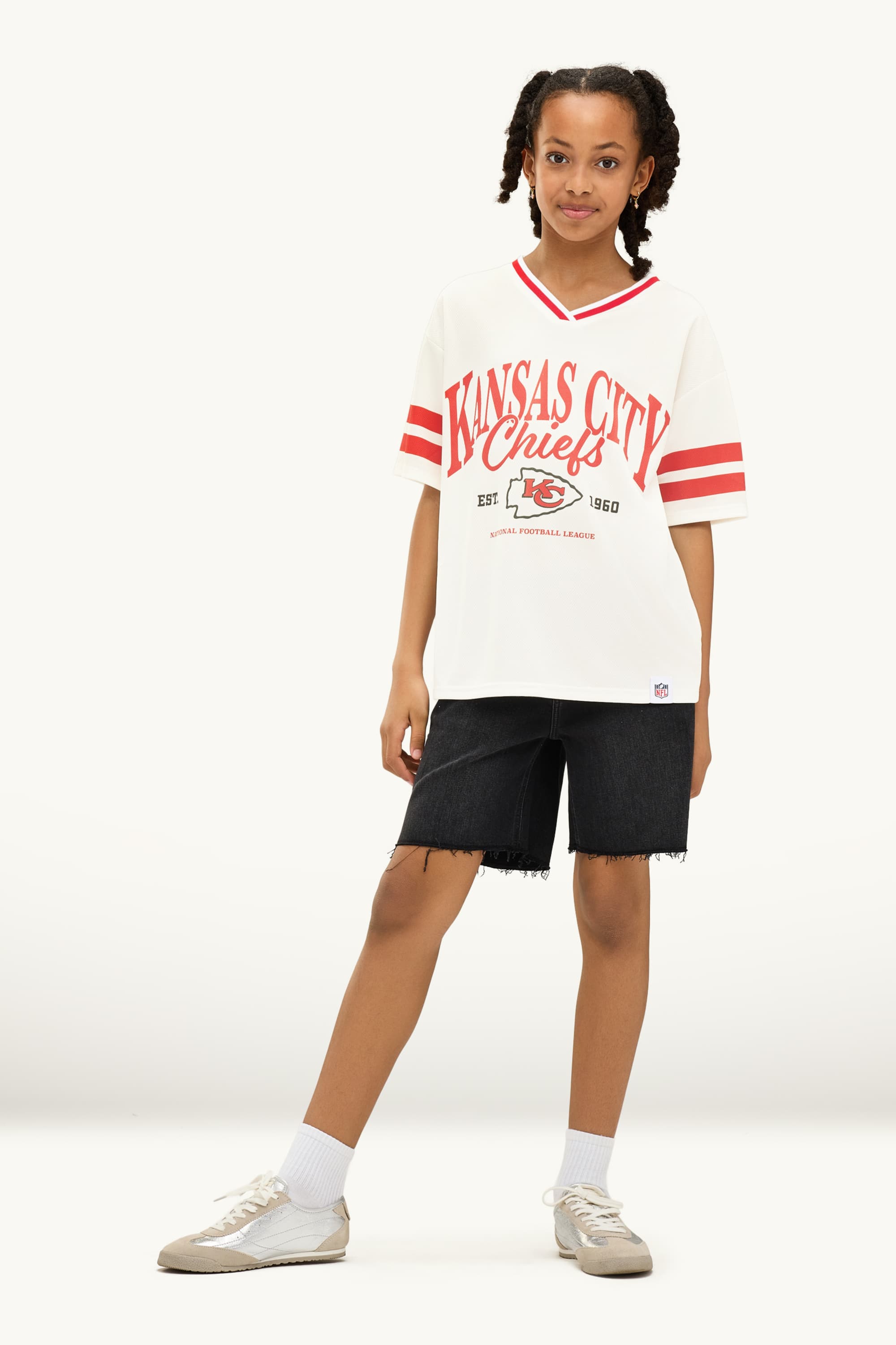 Kansas City Chiefs - short sleeve T-shirt white / red