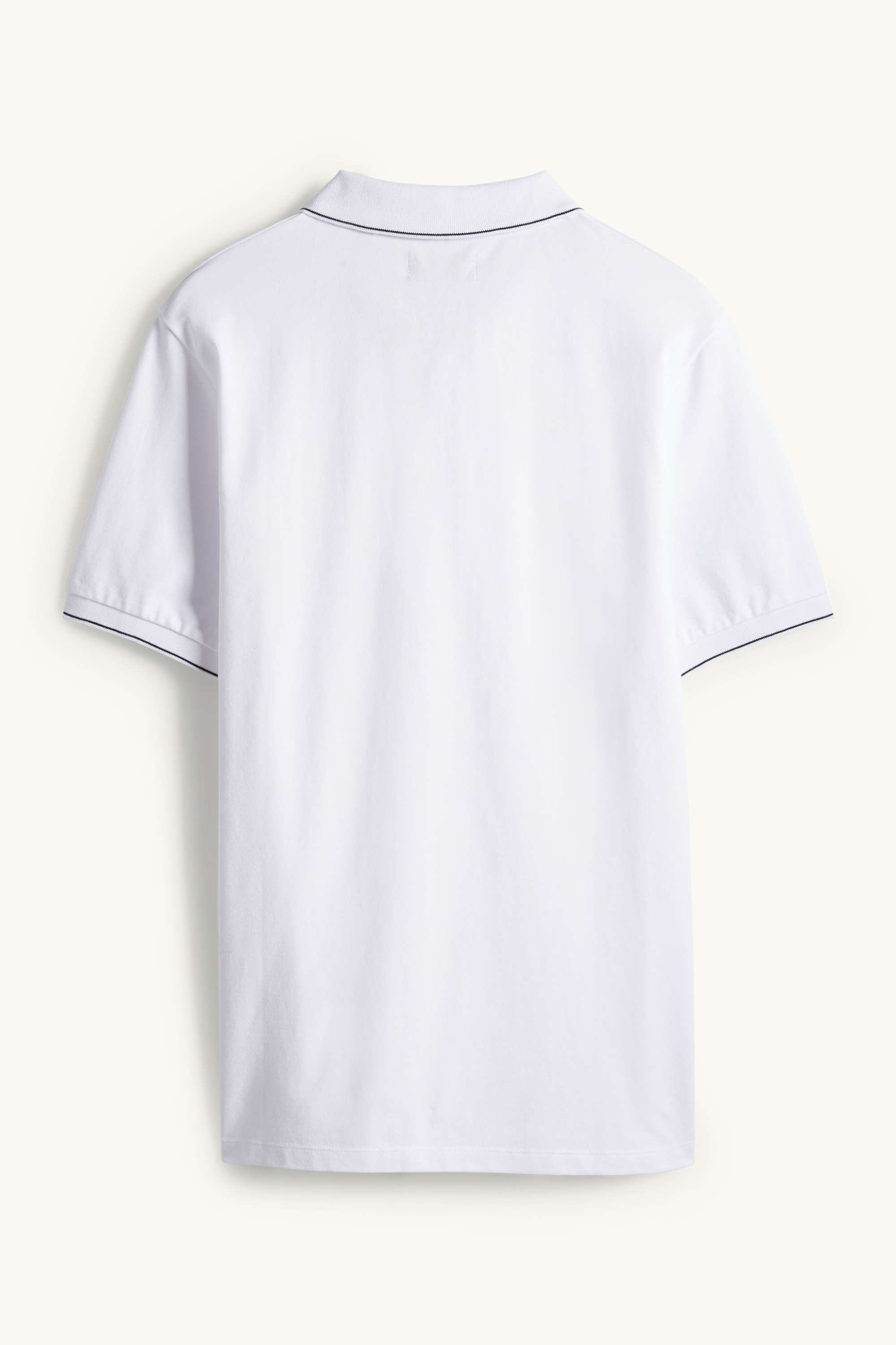Polo shirt - slim fit white