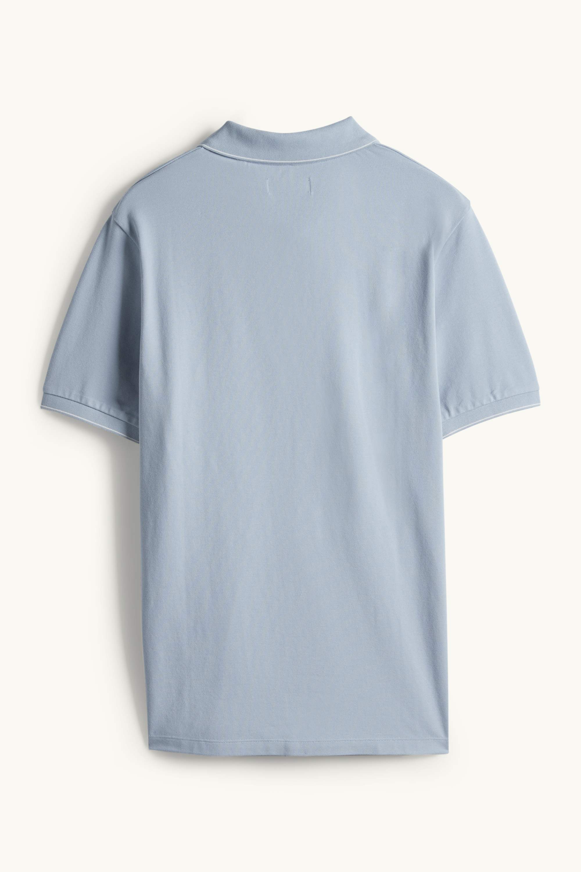 Polo shirt - slim fit light blue