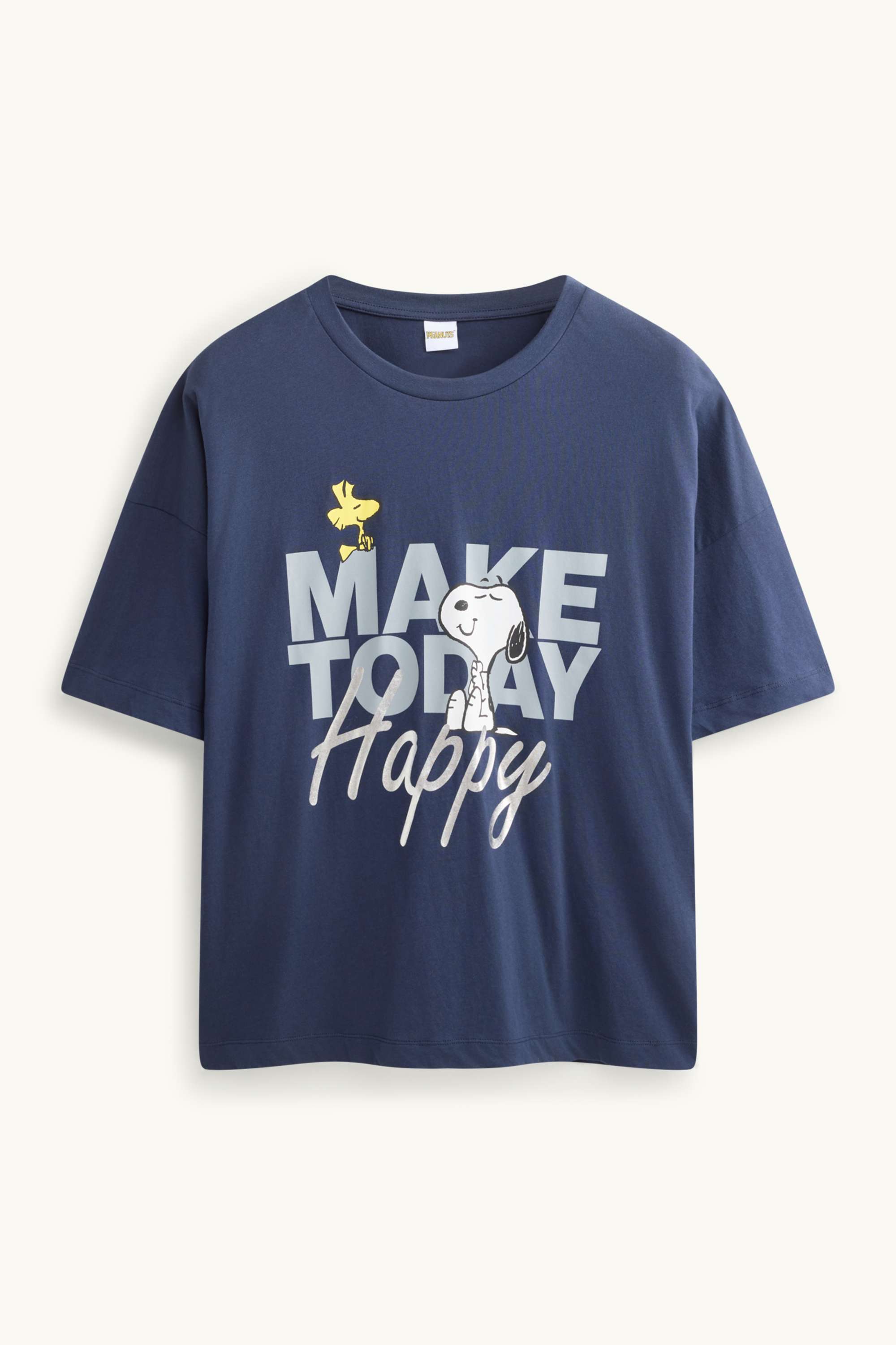 T-shirt - regular fit - Peanuts dark blue