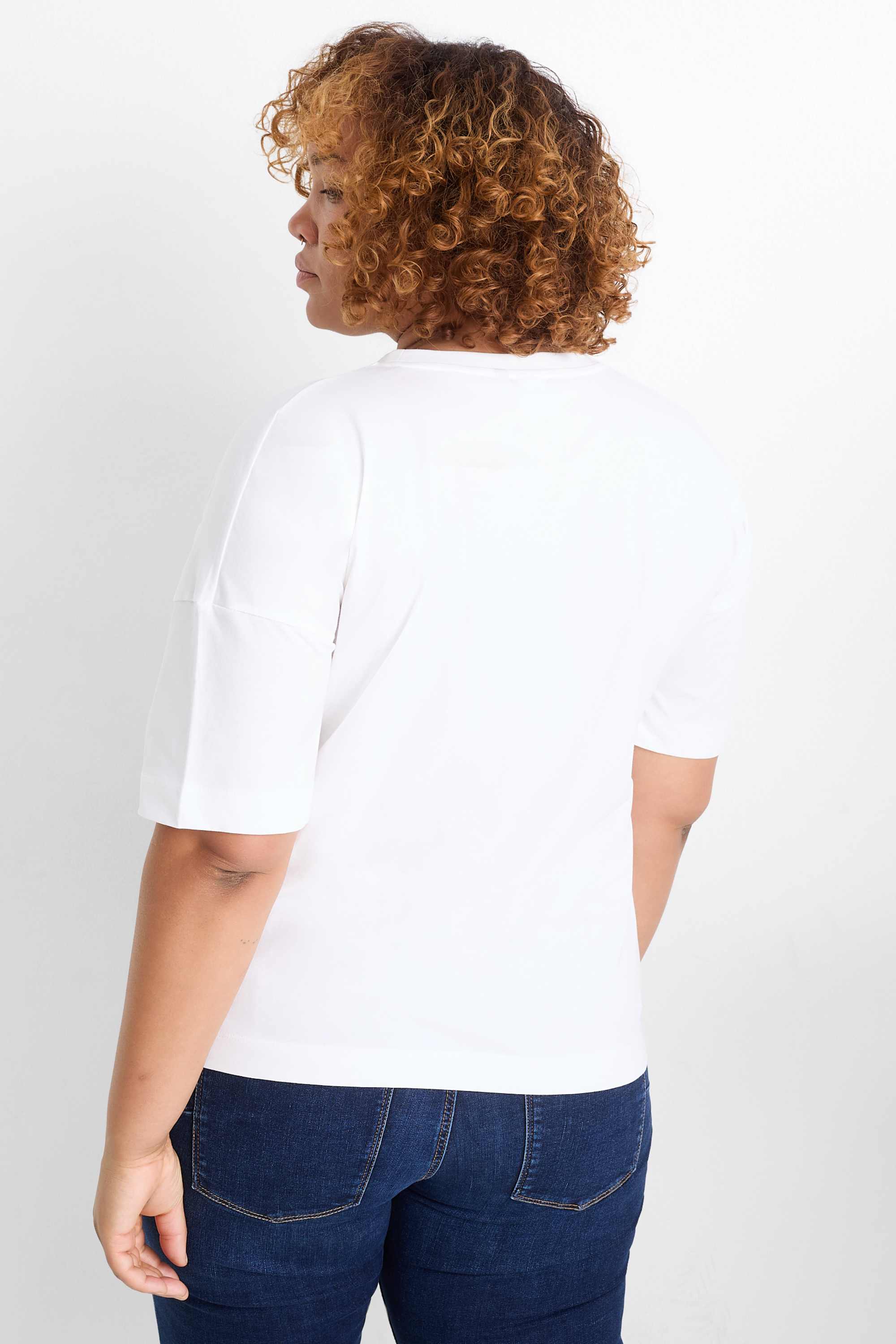 T-shirt - regular fit - Peanuts white