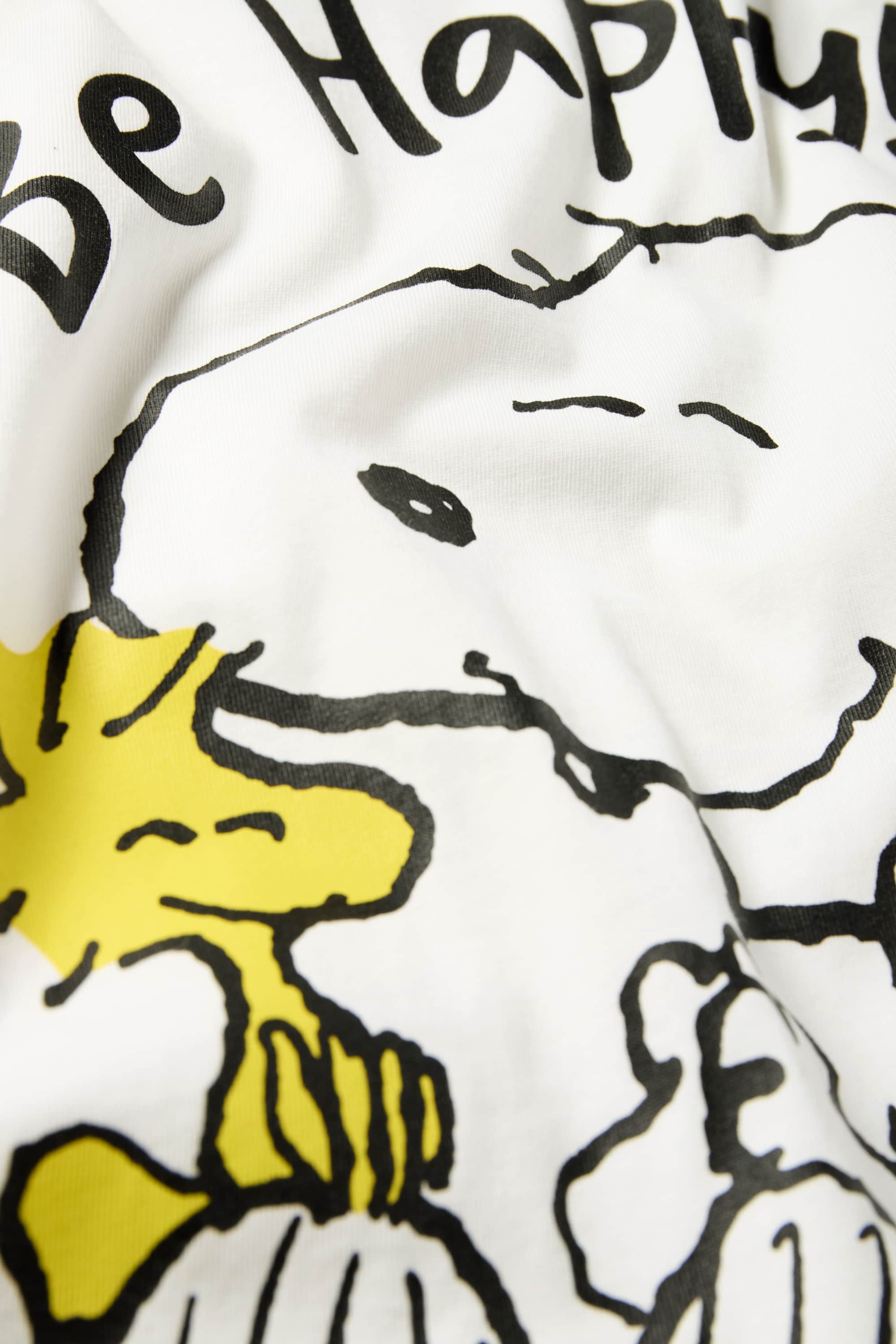 T-shirt - regular fit - Peanuts white