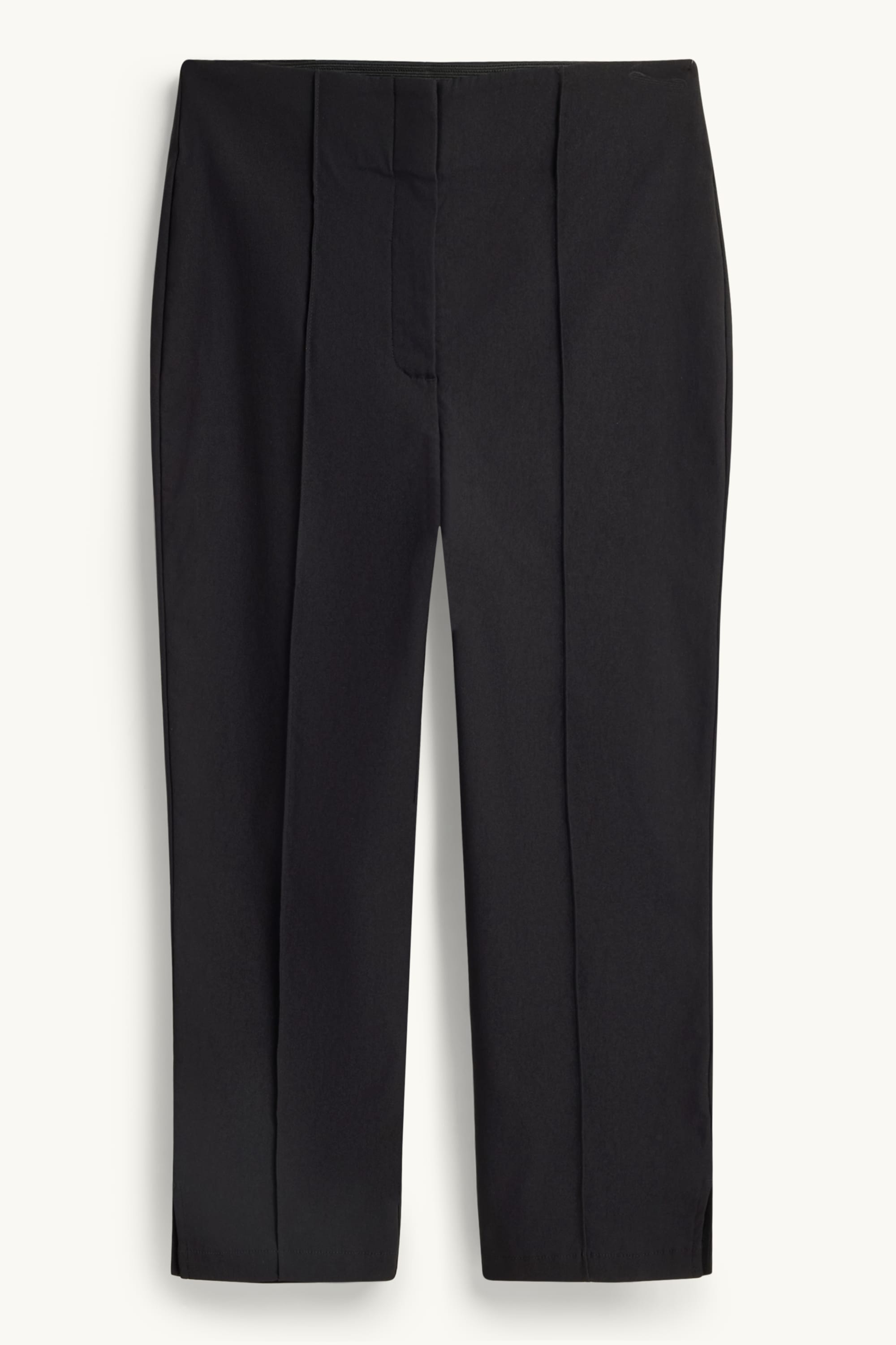 Capri trousers - high waist - slim fit black