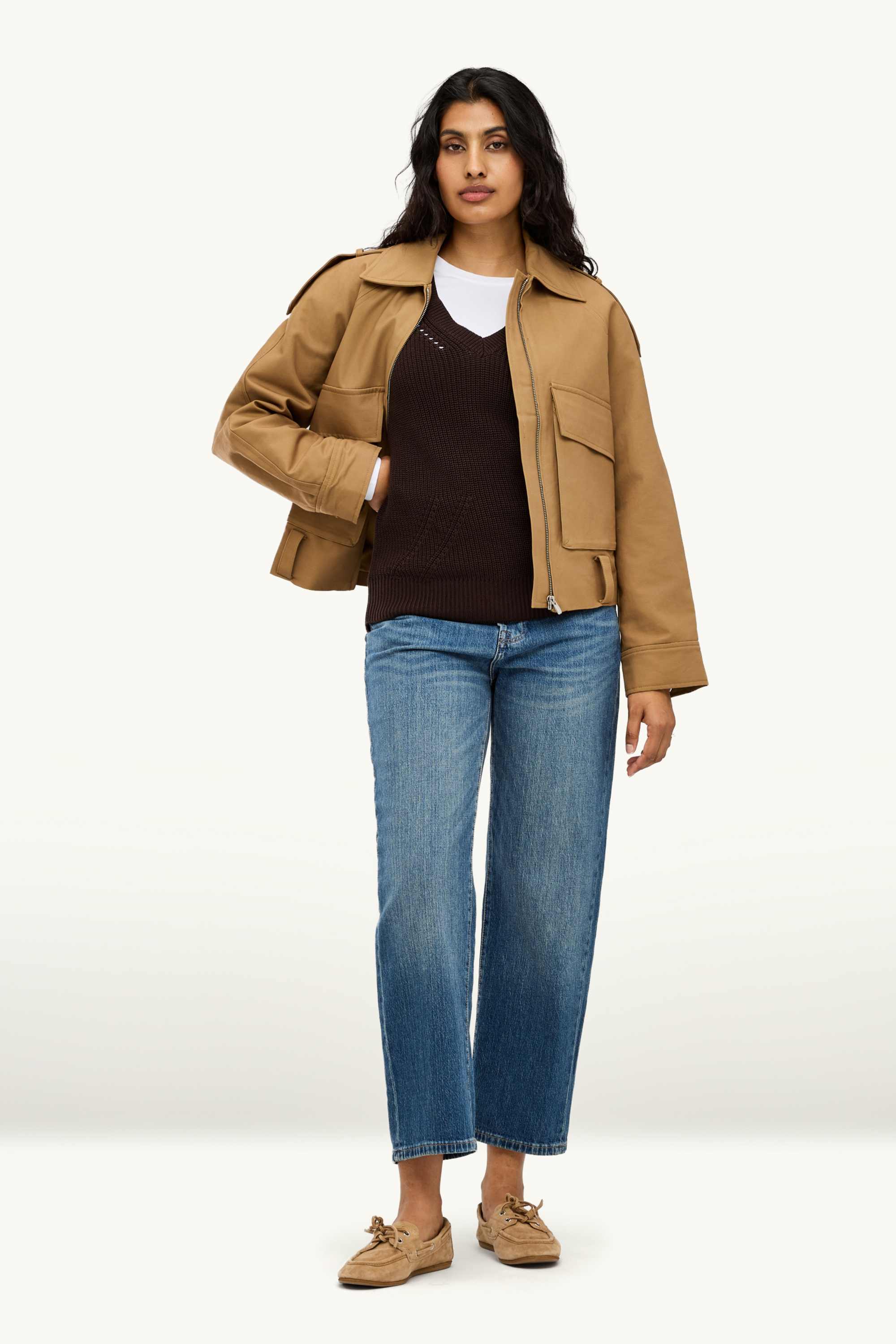 Slipover dark brown