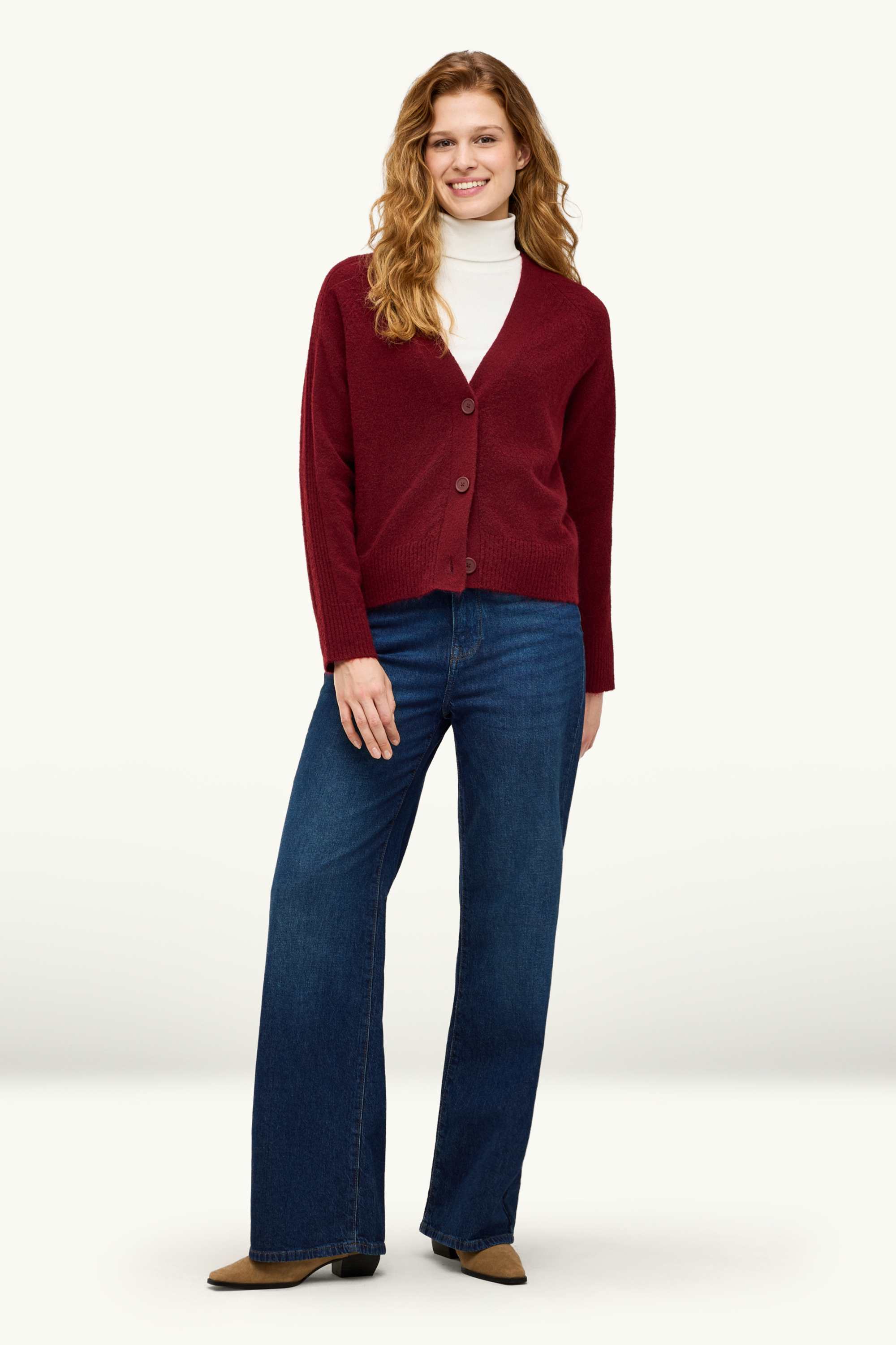 Cardigan bordeaux