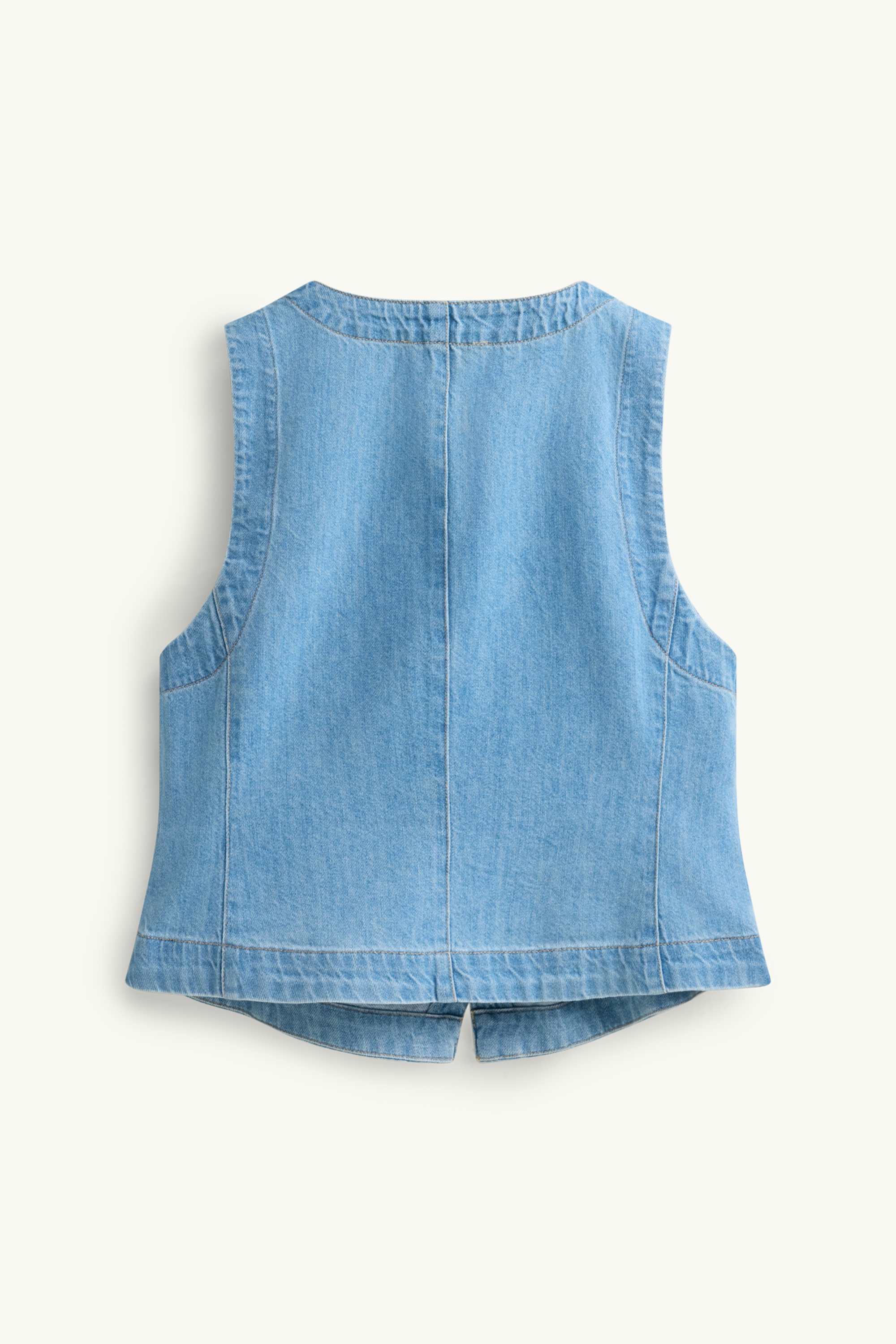 Denim blouse denim-light blue
