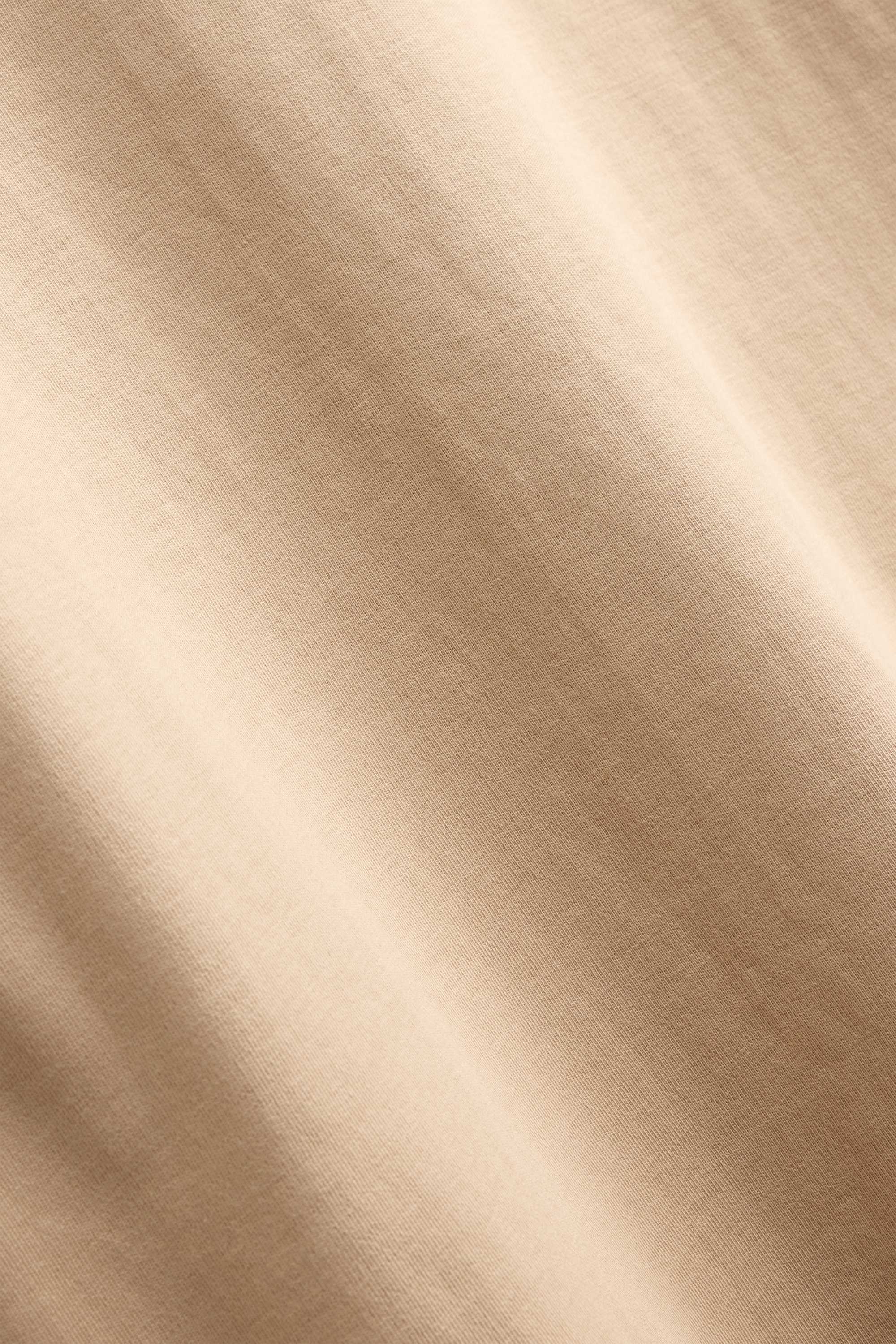 Long sleeve top- regular fit beige
