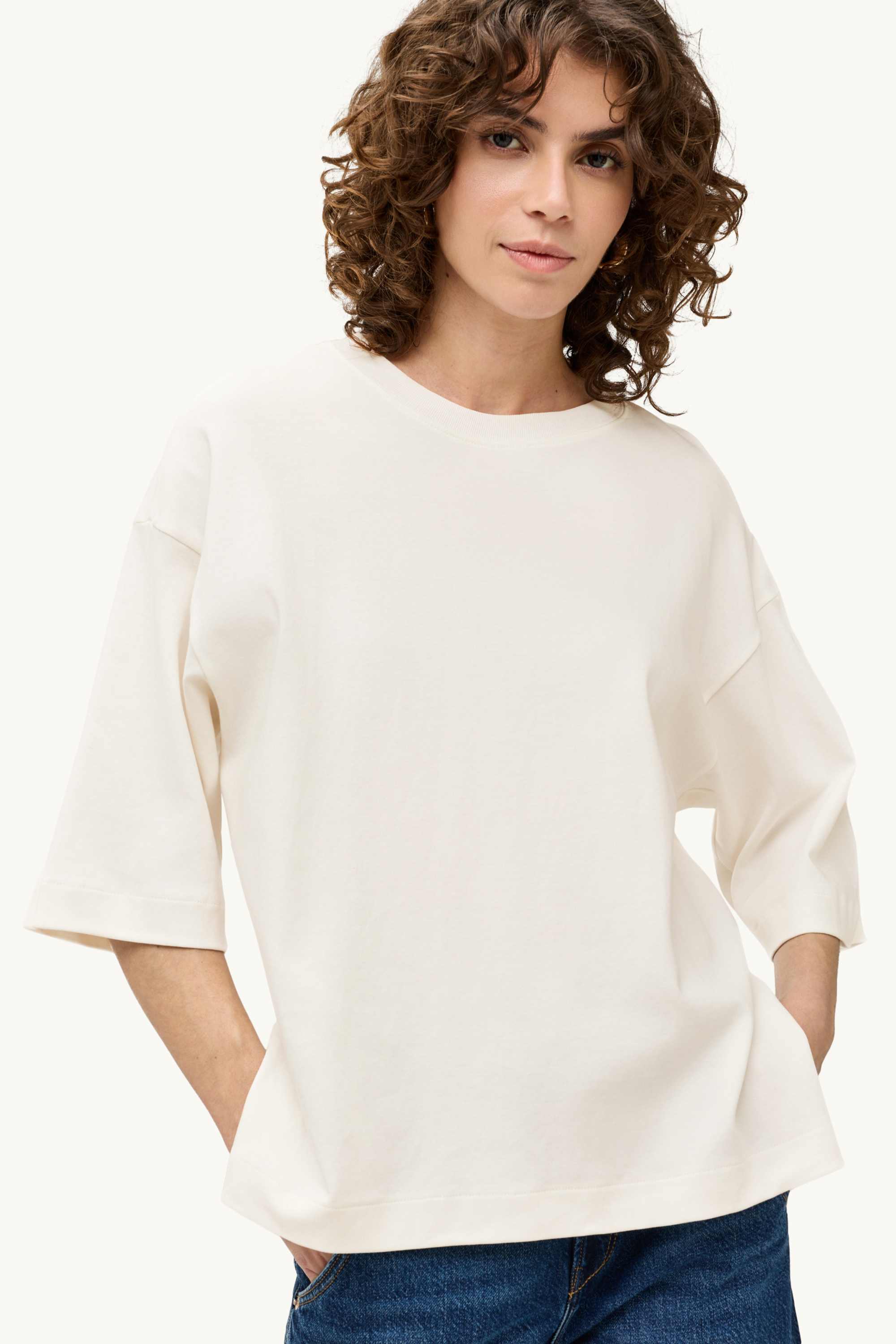 T-shirt - oversized white