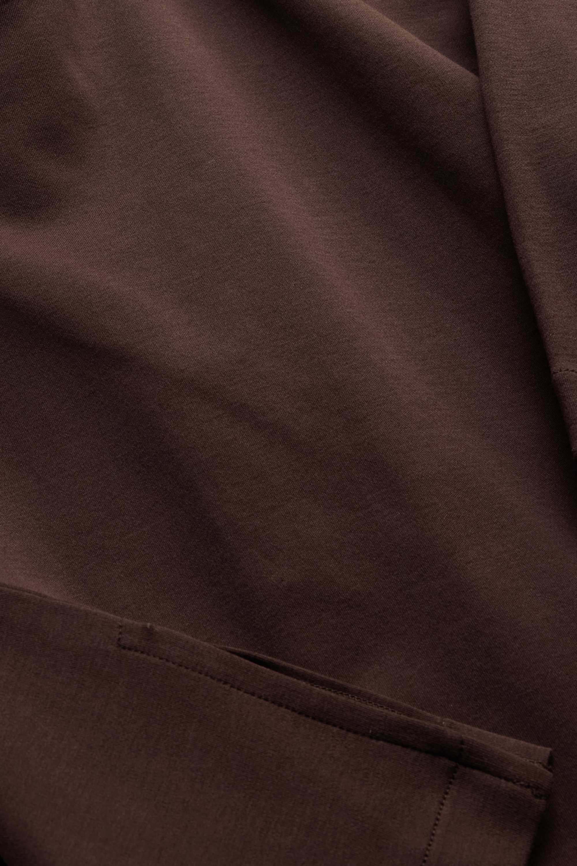 T-shirt - oversized brown
